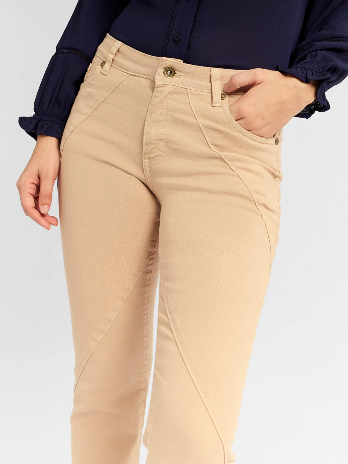 PANTALÓN MOM FIT MUJER EXIT POLLY  - 4