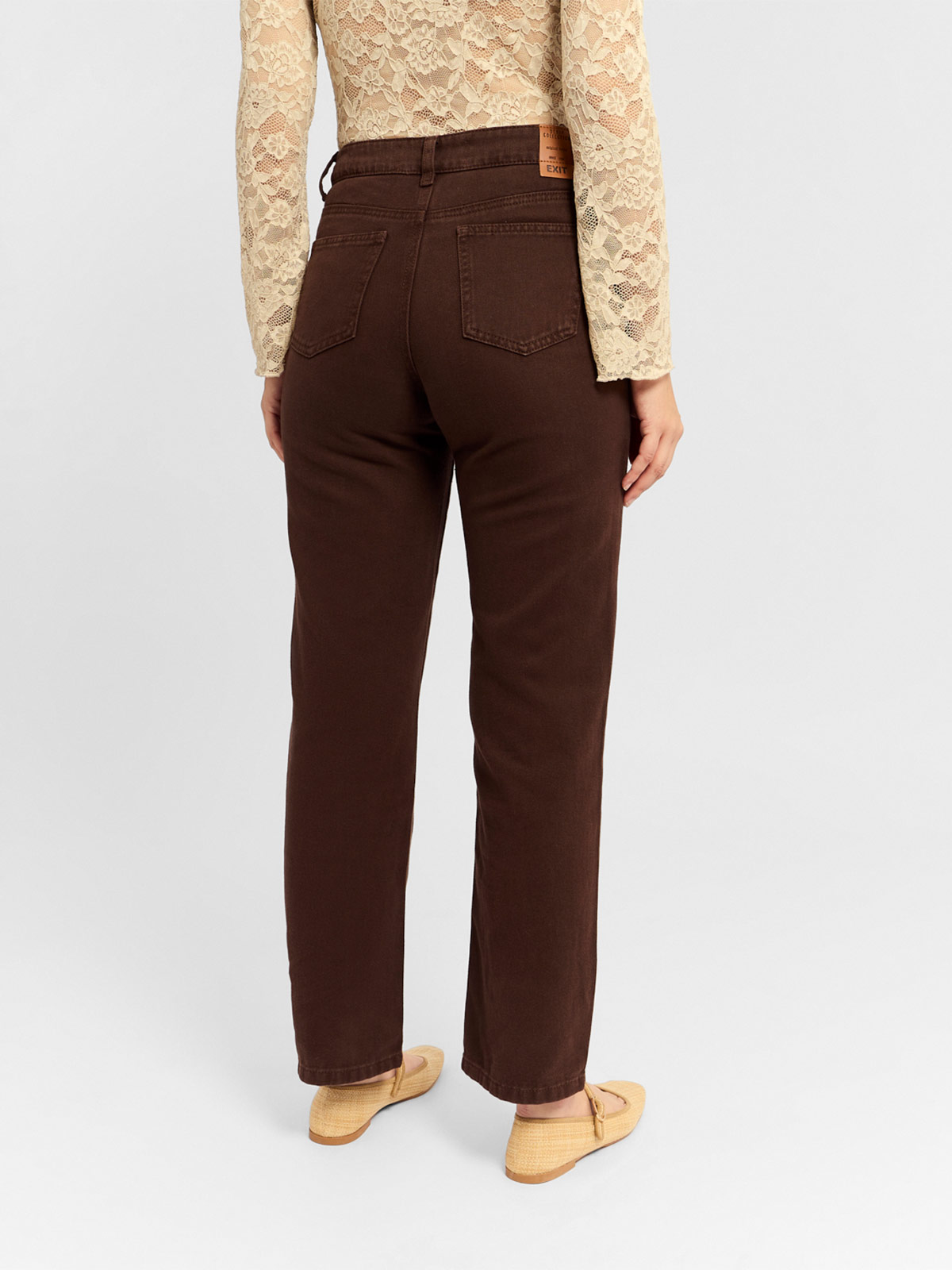 PANTALÓN MOM FIT MUJER EXIT POLLY  - 3