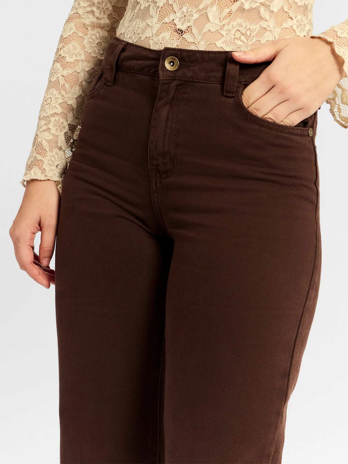 PANTALÓN MOM FIT MUJER EXIT POLLY  - 4