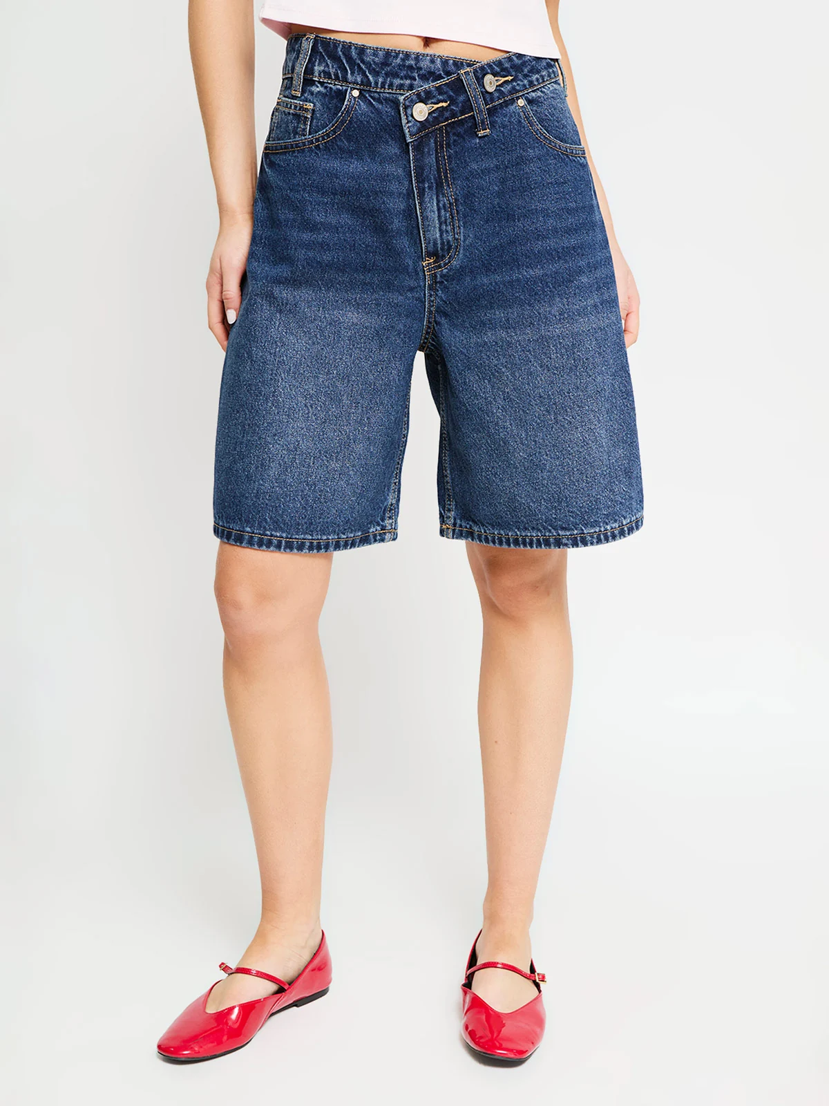 SHORT ALGODÓN MUJER INDEX CRUZE - 2