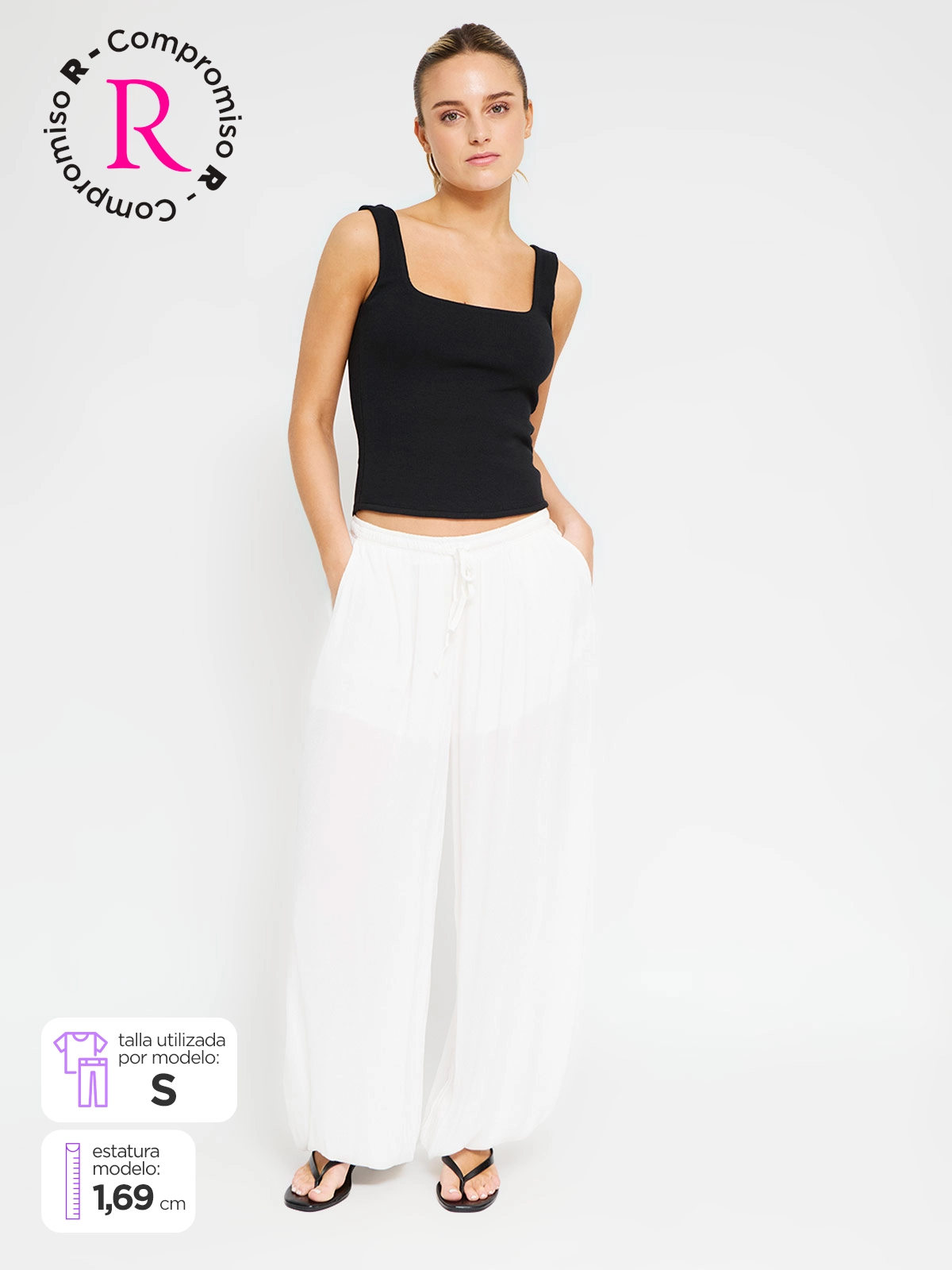 PANTALÓN REGULAR MUJER INDEX - 1