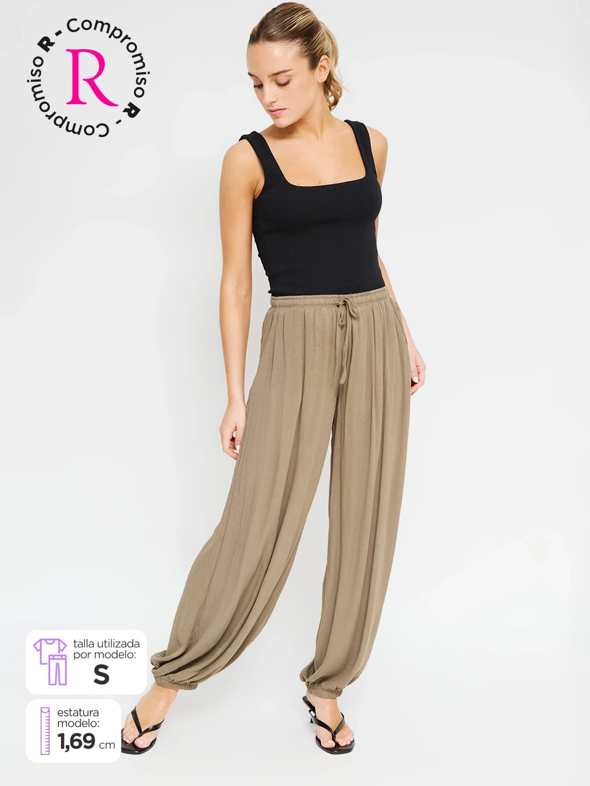 PANTALÓN REGULAR MUJER INDEX - 1