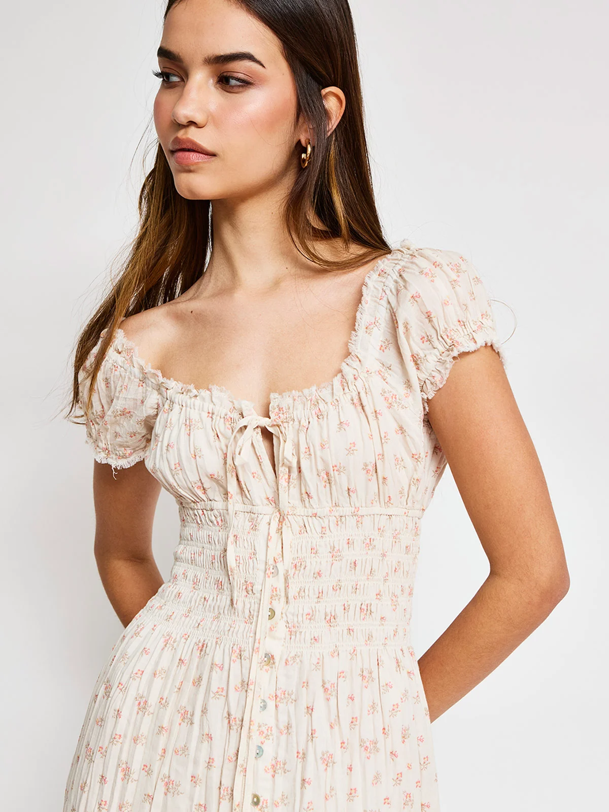 VESTIDO LARGO ALGODÓN MUJER INDEX - 4