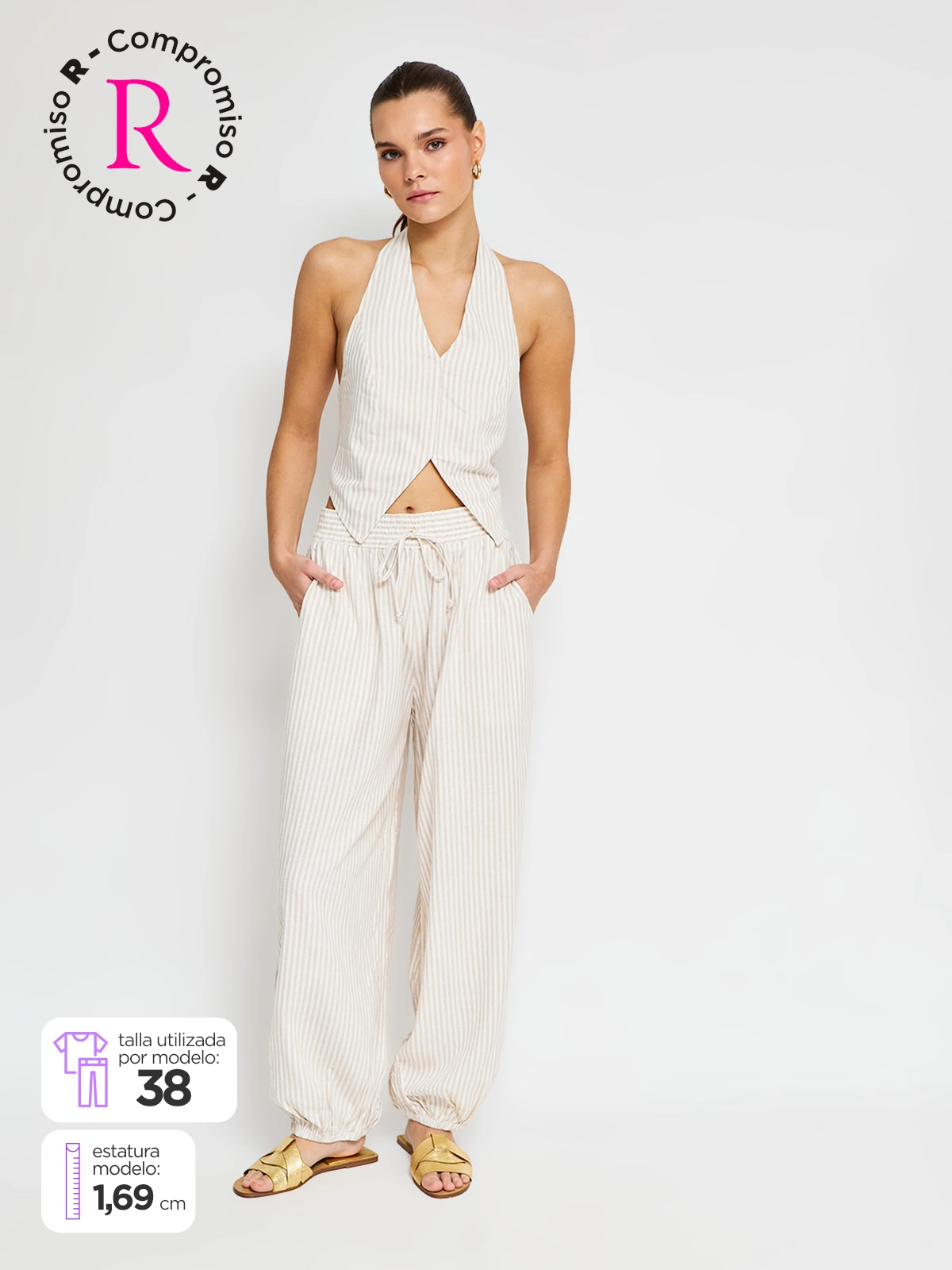 PANTALÓN REGULAR MUJER INDEX - 1