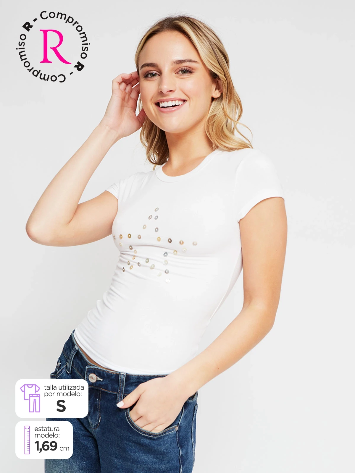 POLO MANGA CORTA MUJER INDEX - 1