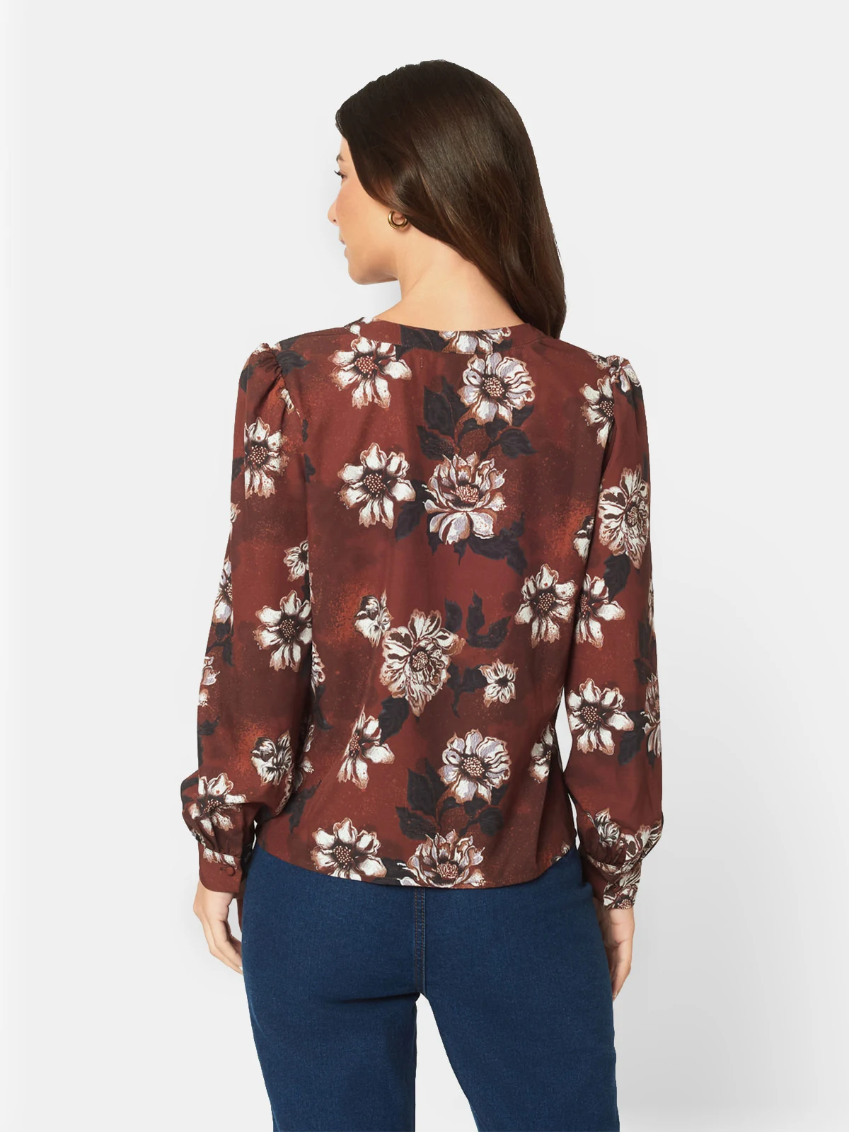 BLUSA MUJER MENTHA Y CHOCOLATE MULTICOLOR FANCY - 2