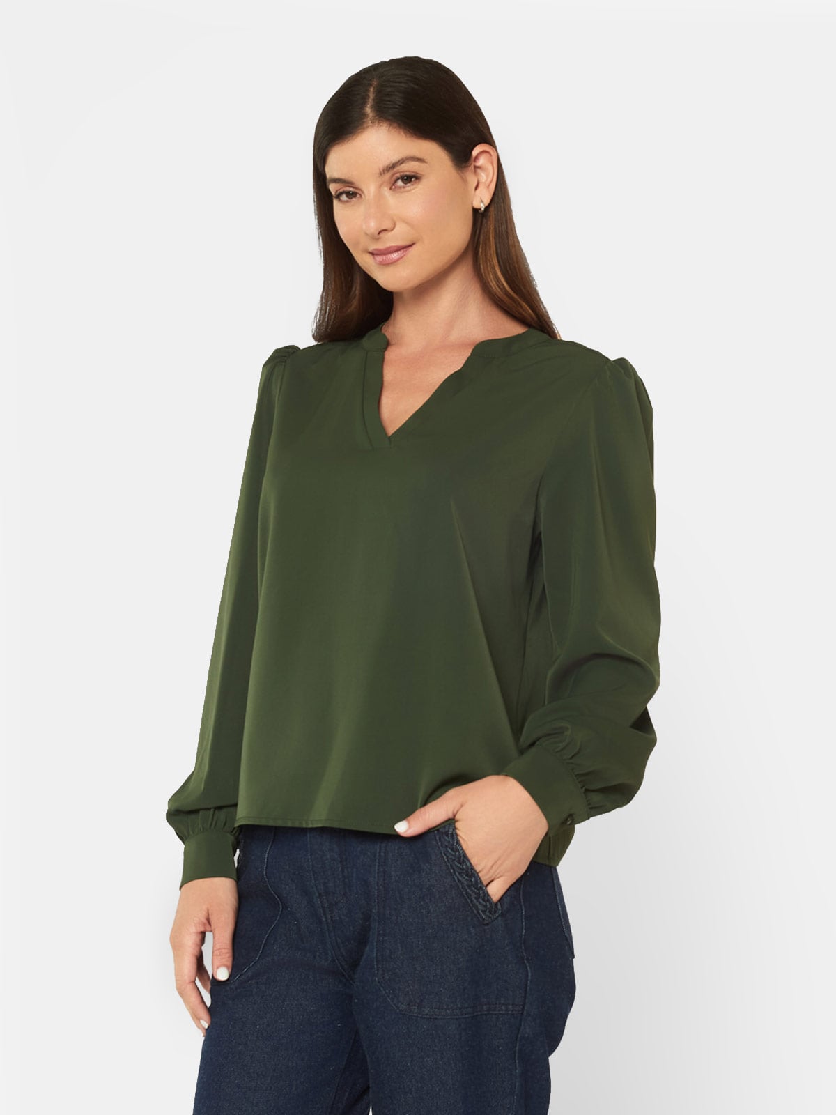 BLUSA MUJER MENTHA Y CHOCOLATE MULTICOLOR FANCY - 1
