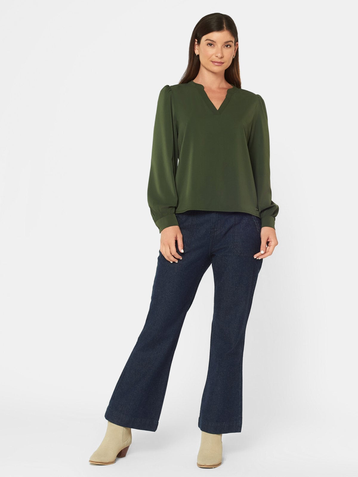 BLUSA MUJER MENTHA Y CHOCOLATE MULTICOLOR FANCY - 4