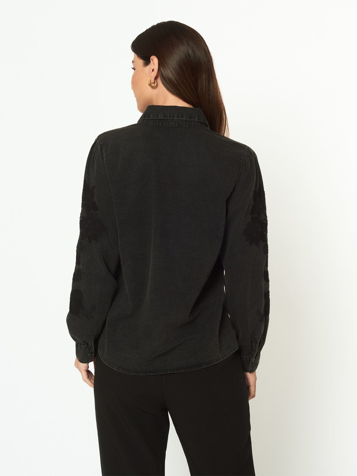BLUSA ALGODÓN MUJER MENTHA Y CHOCOLATE NEGRO MALVA - 2