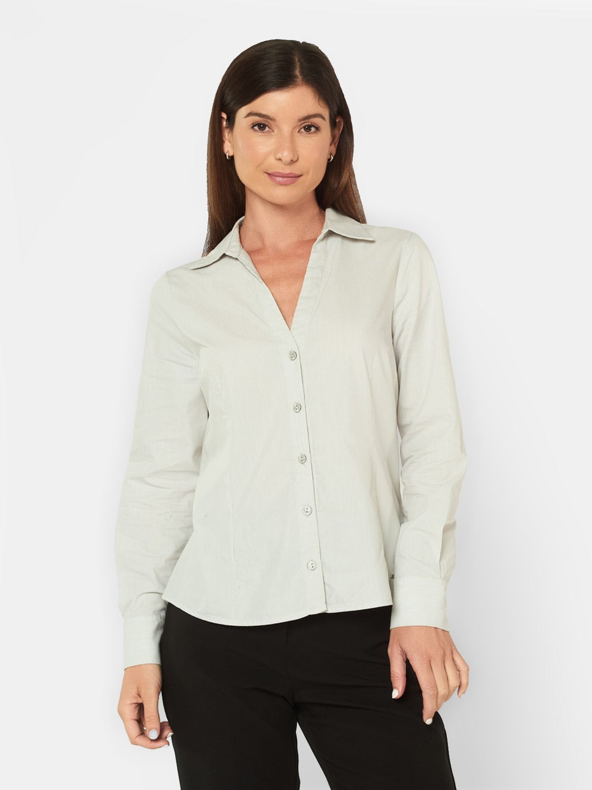 BLUSA MUJER MENTHA Y CHOCOLATE MULTICOLOR MEGAN - 1