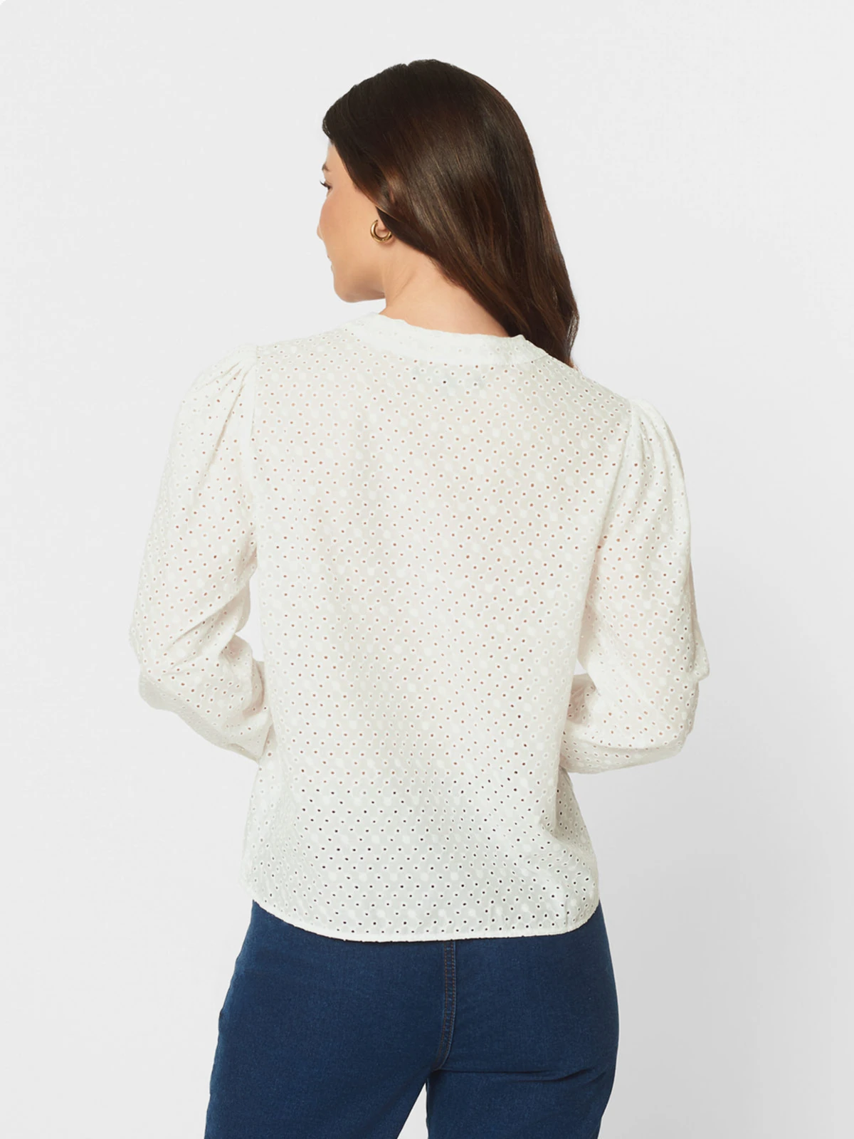 BLUSA MUJER MENTHA Y CHOCOLATE HUESO THALIA - 2