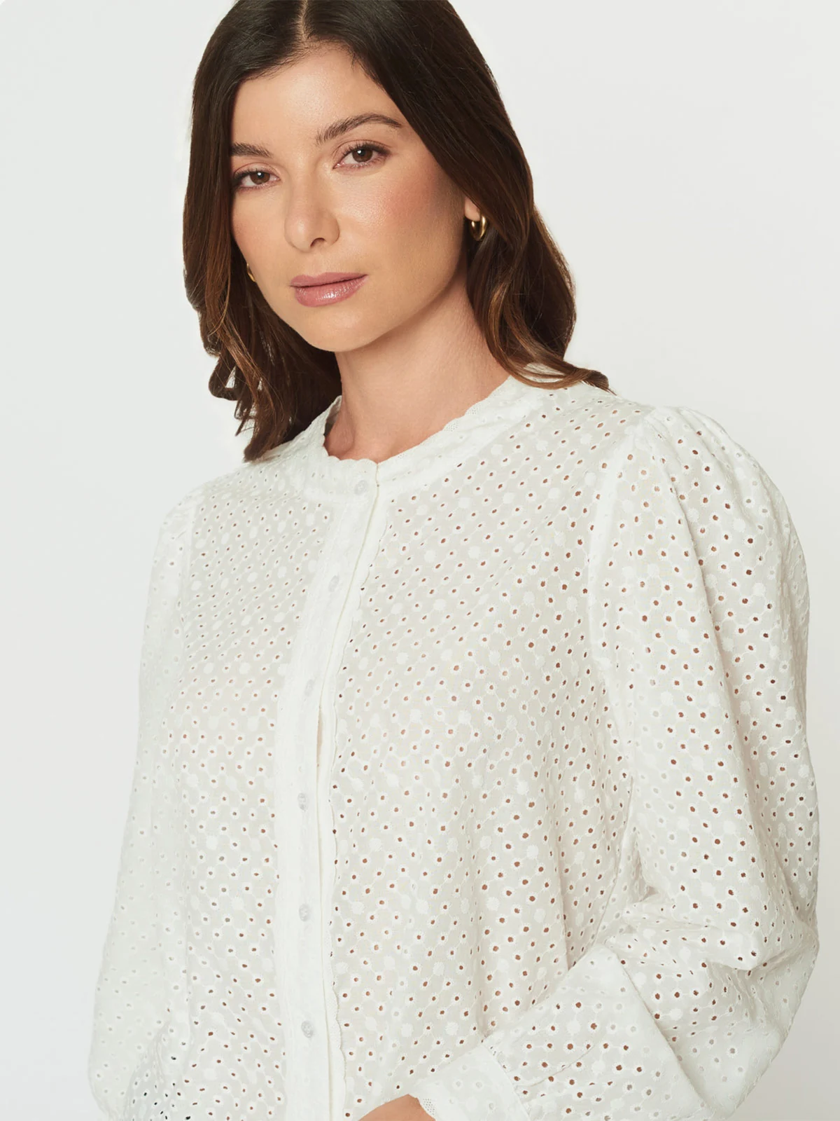 BLUSA MUJER MENTHA Y CHOCOLATE HUESO THALIA - 4