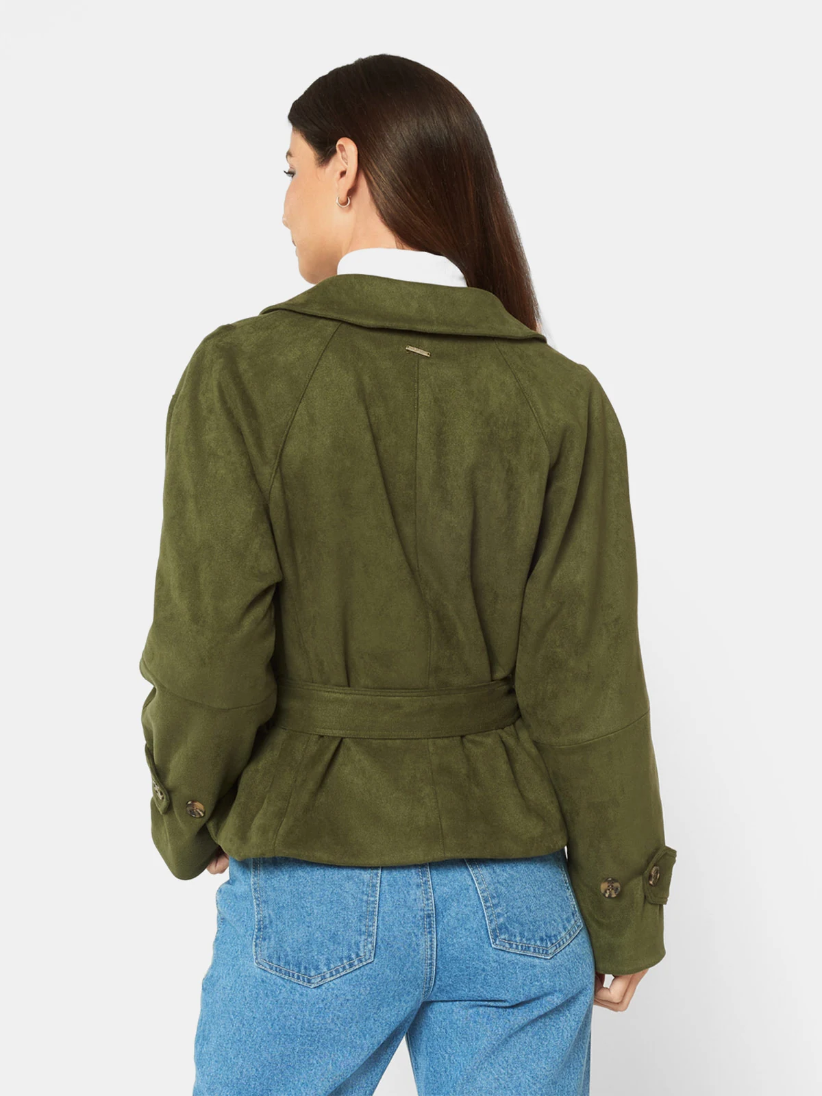 CHAQUETA MUJER MENTHA Y CHOCOLATE VERDE MALENA - 2