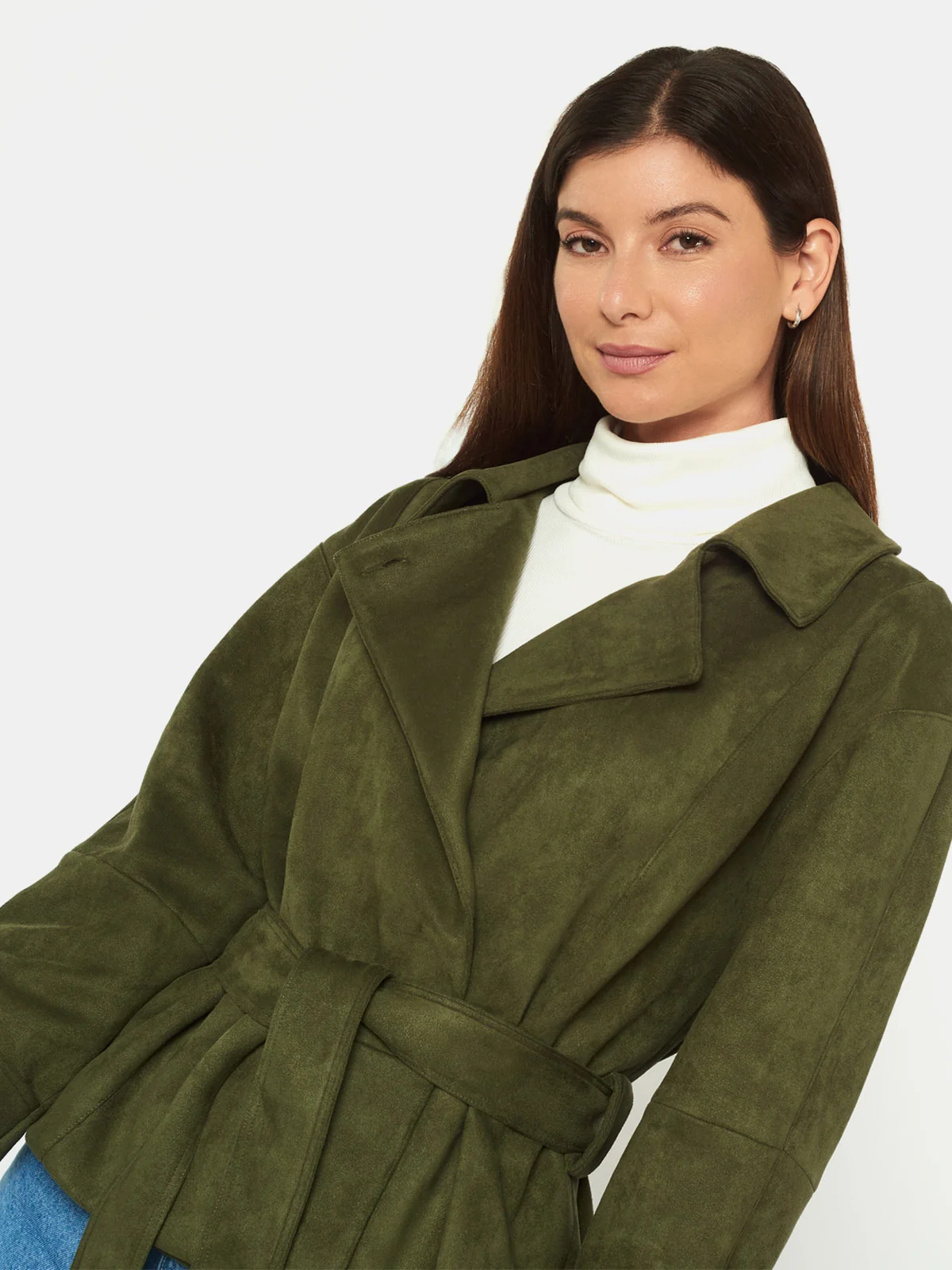 CHAQUETA MUJER MENTHA Y CHOCOLATE VERDE MALENA - 3