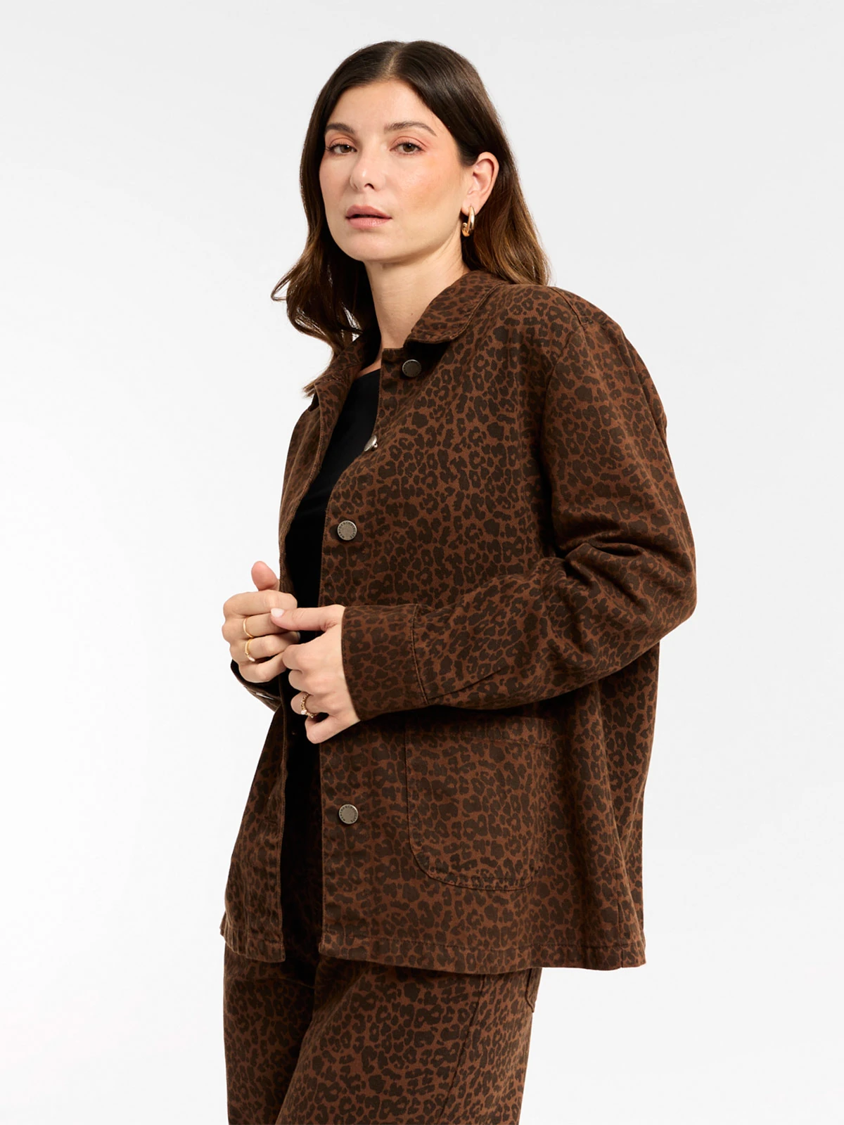 CASACA MUJER MENTHA Y CHOCOLATE MULTICOLOR MAREN - 1