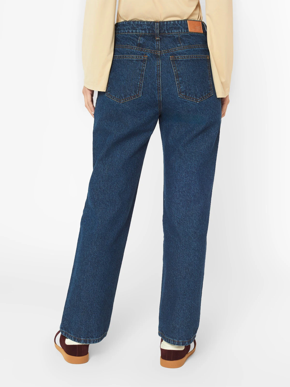 JEANS RECTO MUJER MENTHA Y CHOCOLATE - 3