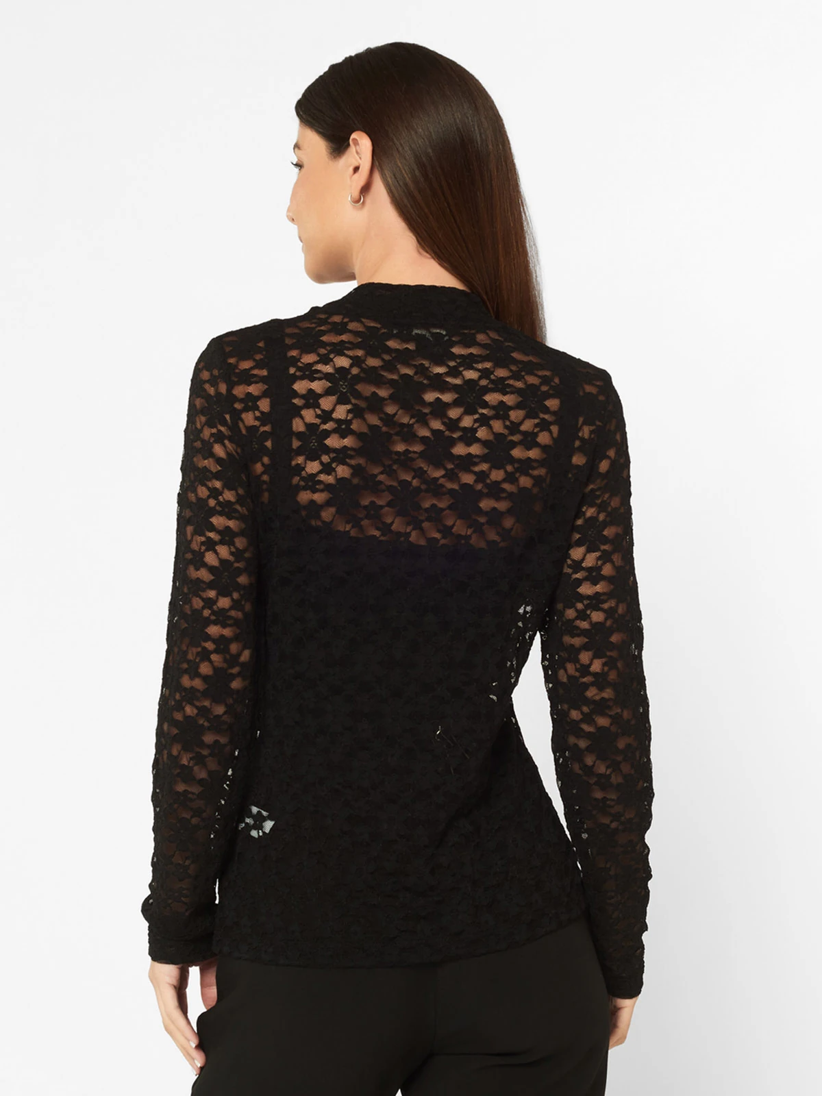 POLO MUJER MENTHA Y CHOCOLATE NEGRO MAURA - 2