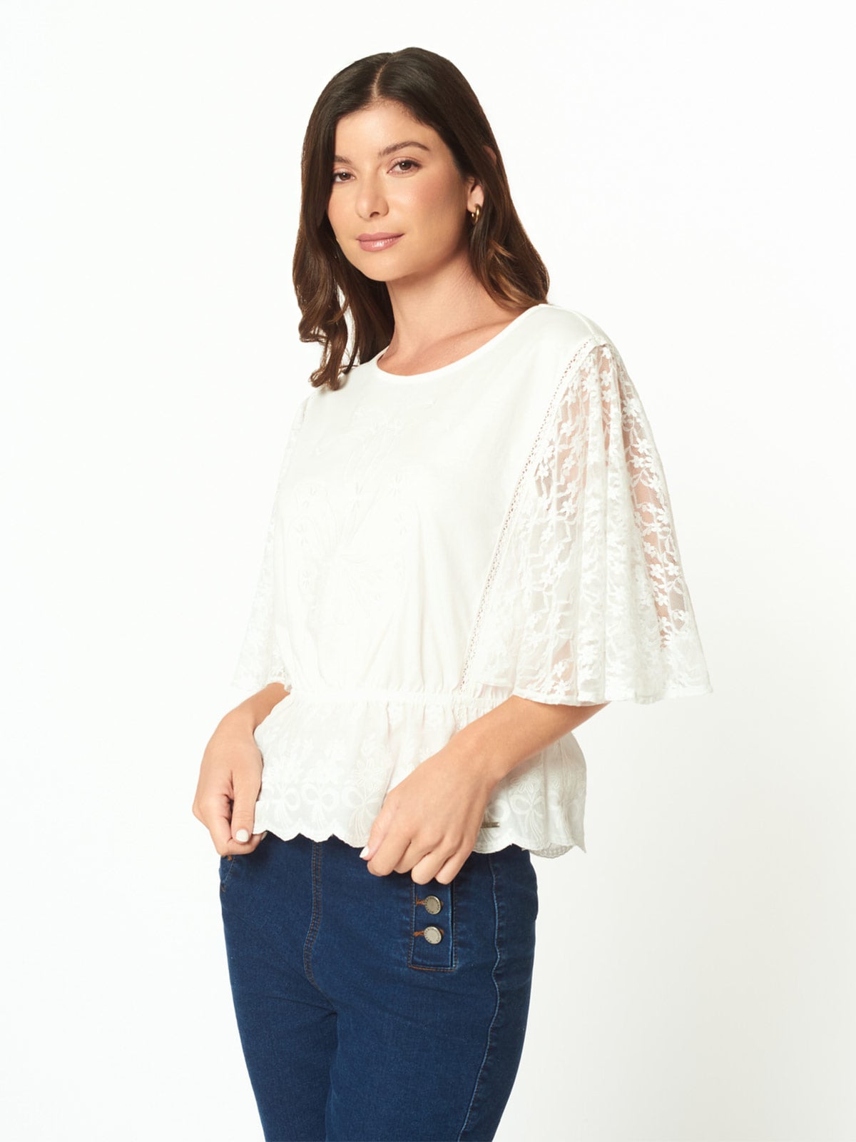 POLO MUJER MENTHA Y CHOCOLATE HUESO MATILDE - 3