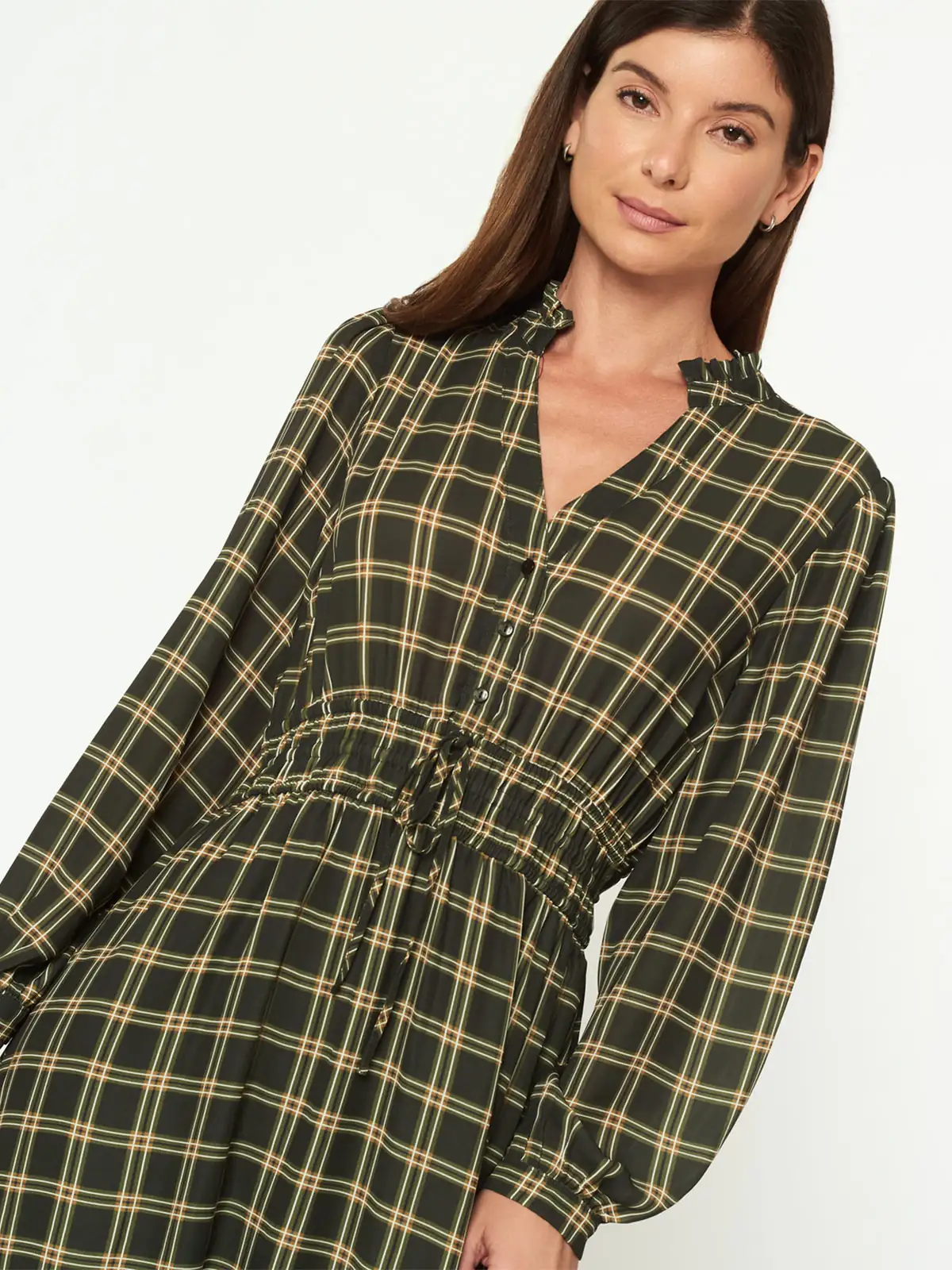 VESTIDO MUJER MENTHA Y CHOCOLATE MULTICOLO MATEA - 4