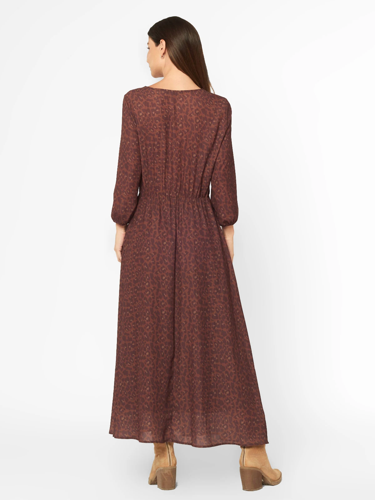 VESTIDO MUJER MENTHA Y CHOCOLATE MULTICOLO MAYRA - 2