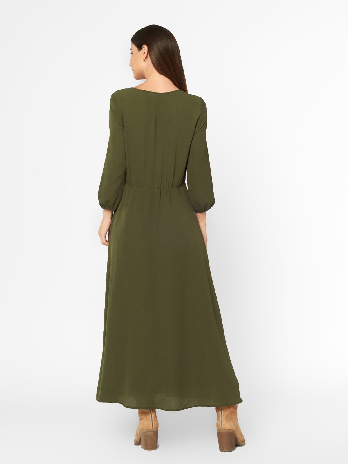 VESTIDO MUJER MENTHA Y CHOCOLATE MULTICOLO MAYRA - 2