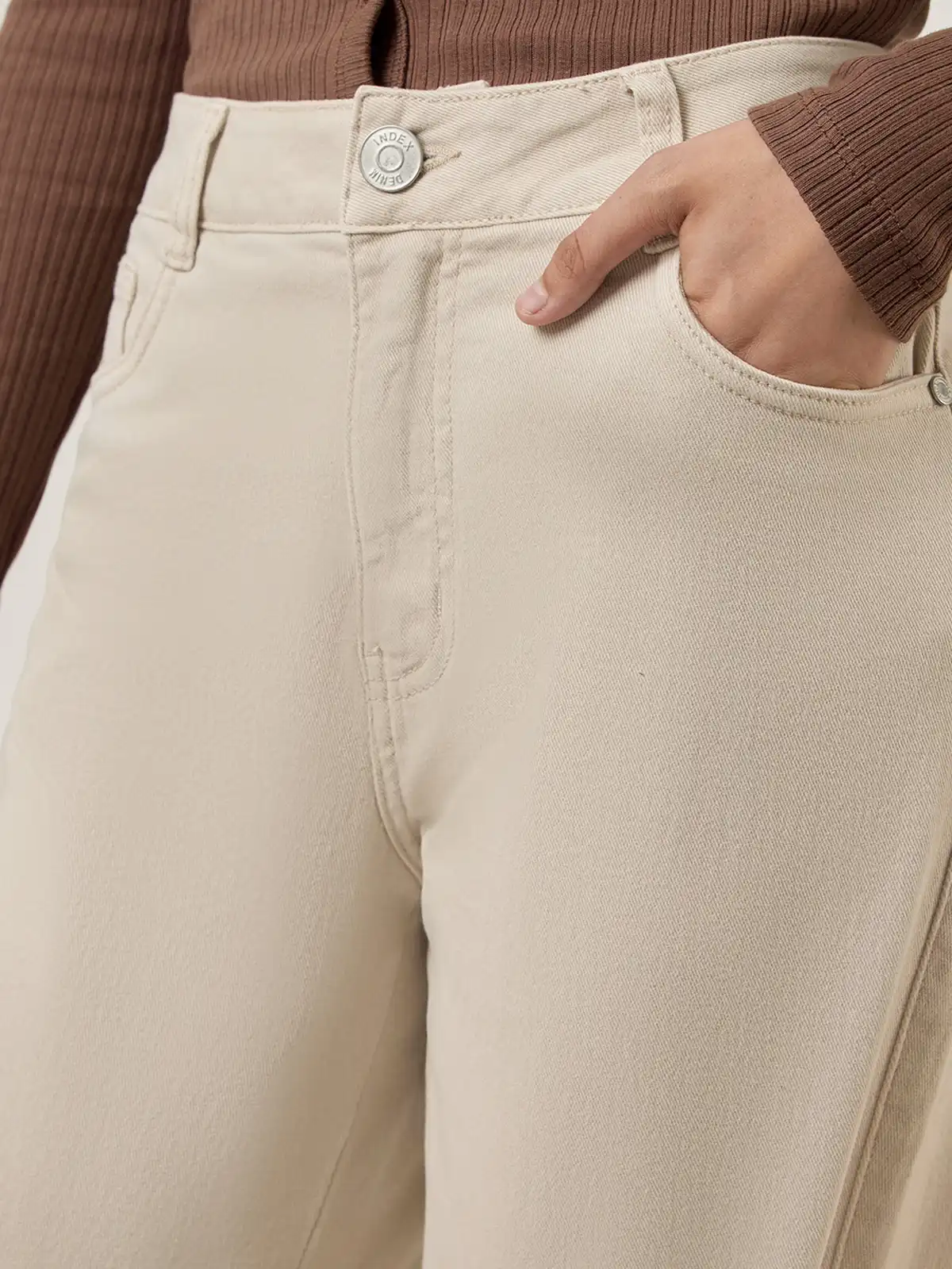 JEANS WIDE LEG MUJER INDEX - 4