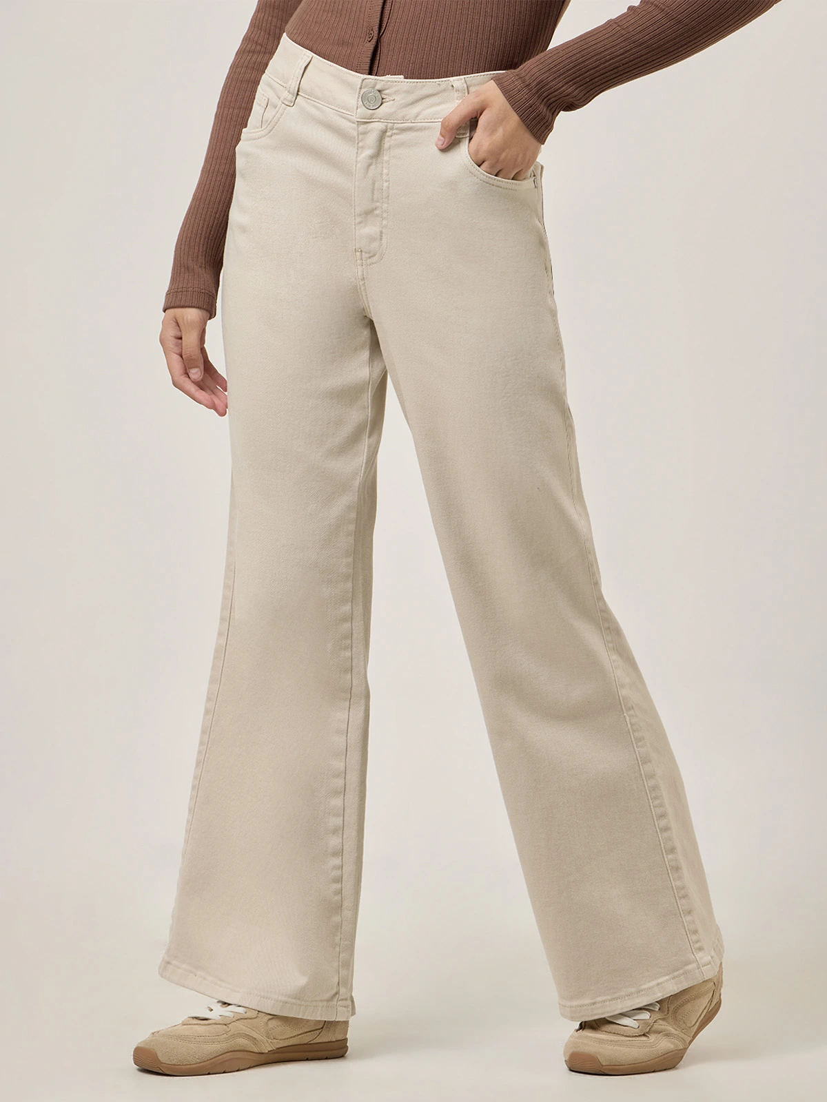 JEANS WIDE LEG MUJER INDEX - 5
