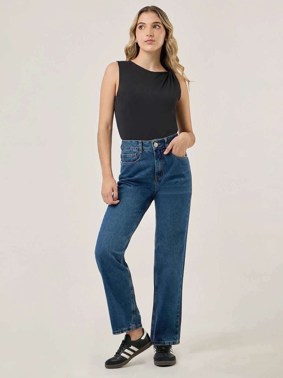 JEANS RECTO MUJER INDEX - 1