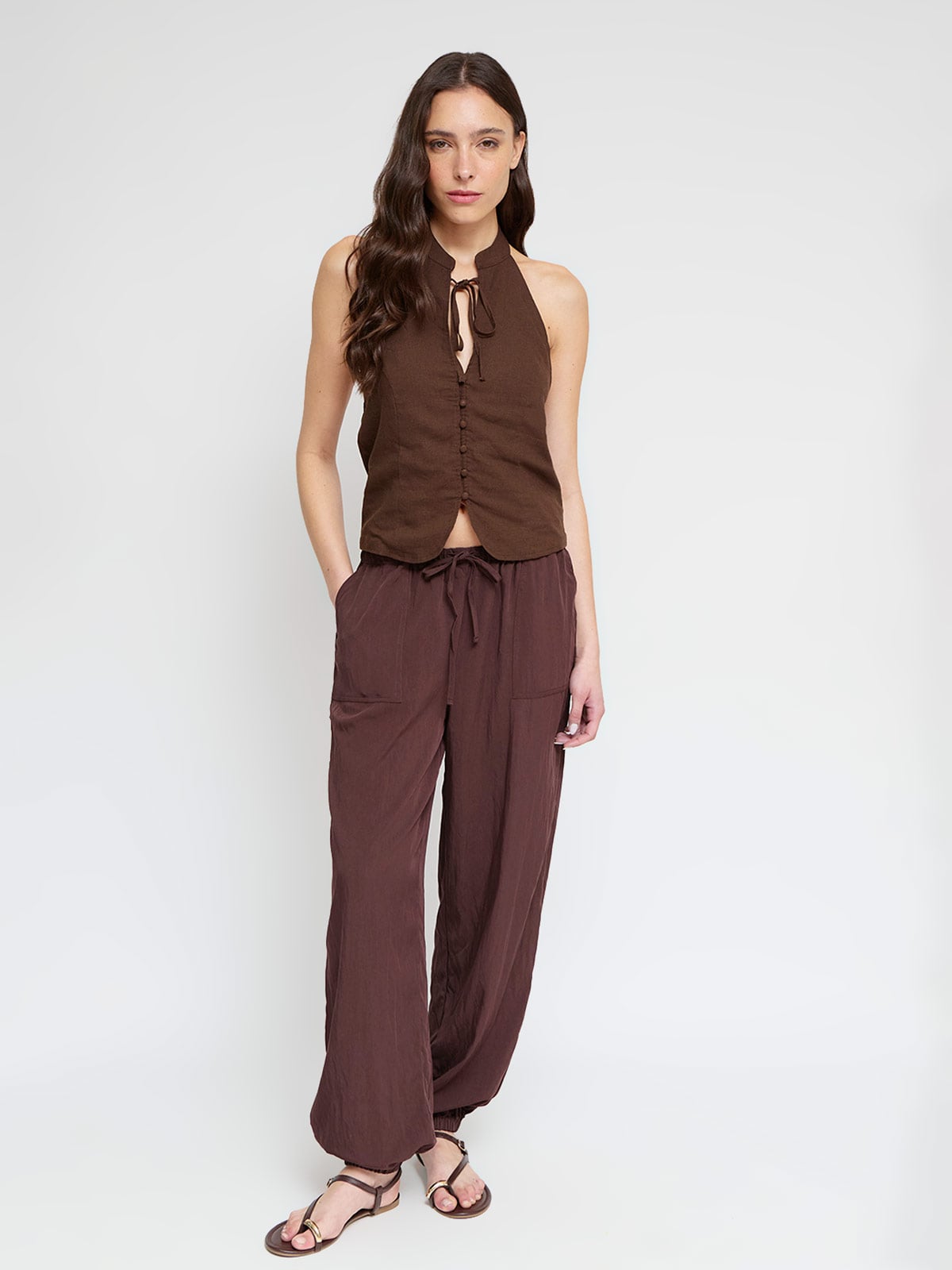 BLUSA SIN MANGAS MUJER INDEX - 5