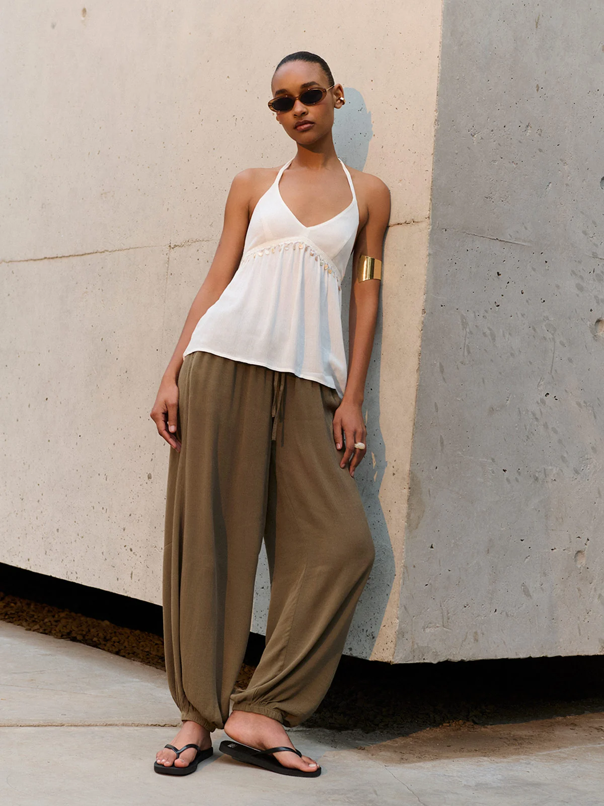 BLUSA SIN MANGAS MUJER INDEX - 1