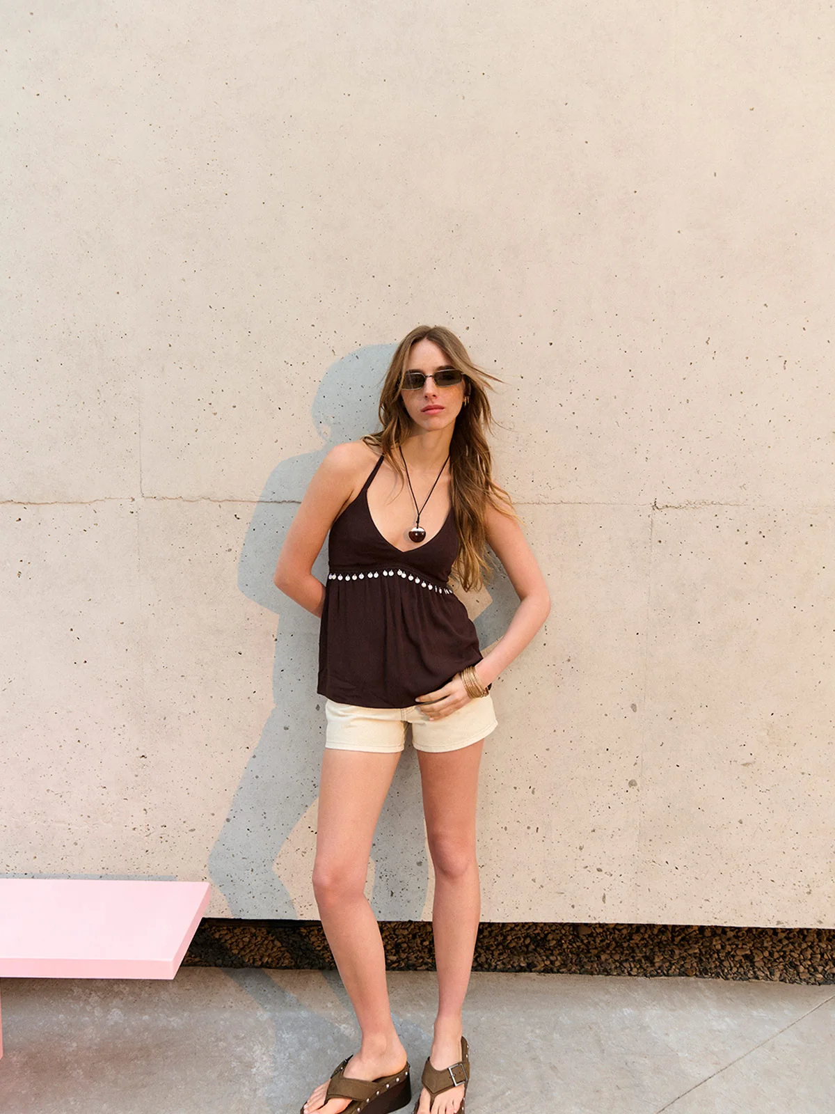 BLUSA SIN MANGAS MUJER INDEX - 1