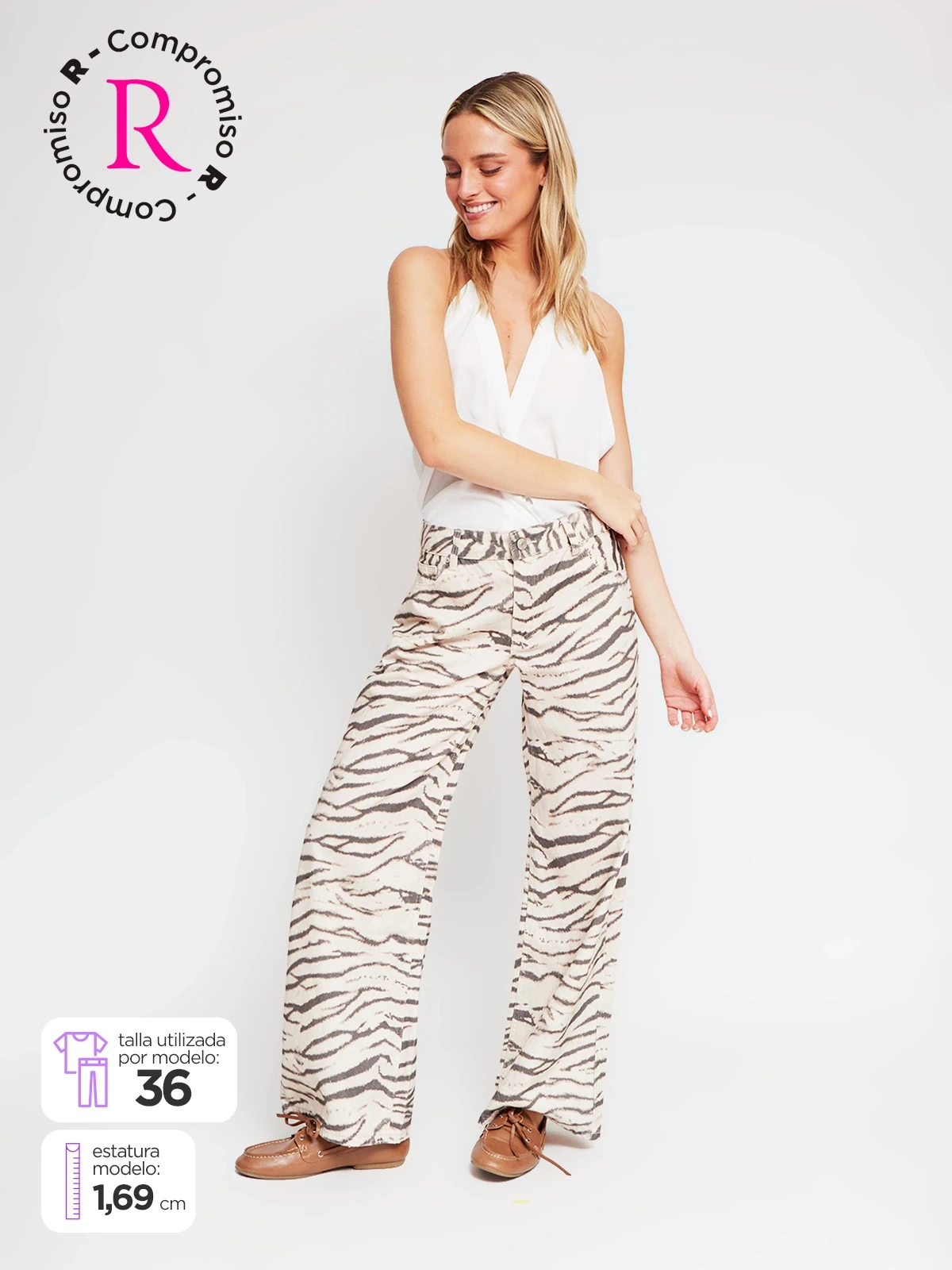 JEANS ALGODÓN REGULAR MUJER INDEX - 1