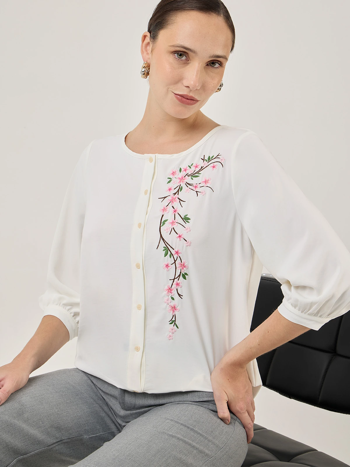 BLUSA MUJER JOHN HOLDEN WOMAN - 4