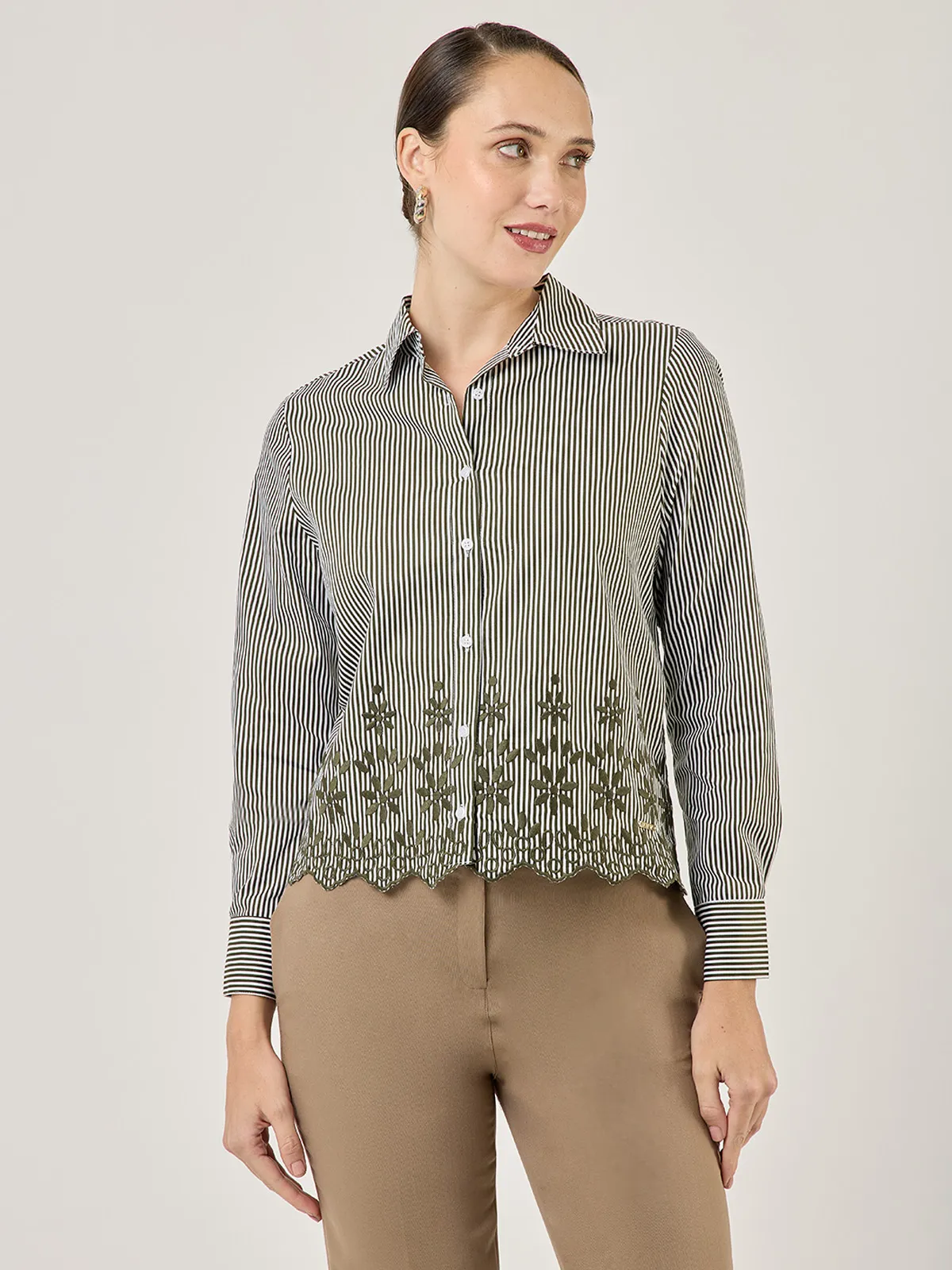 BLUSA MANGA LARGA MUJER JOHN HOLDEN IRMA - 1