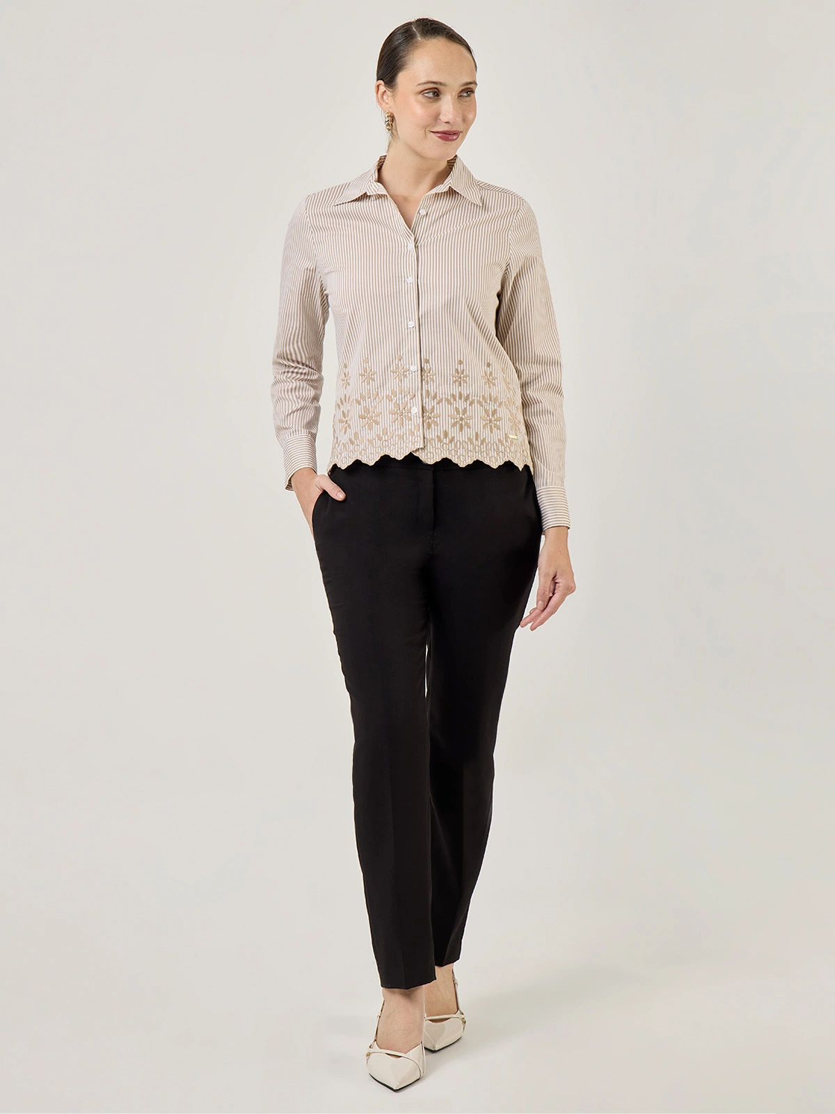 BLUSA MANGA LARGA MUJER JOHN HOLDEN IRMA - 5