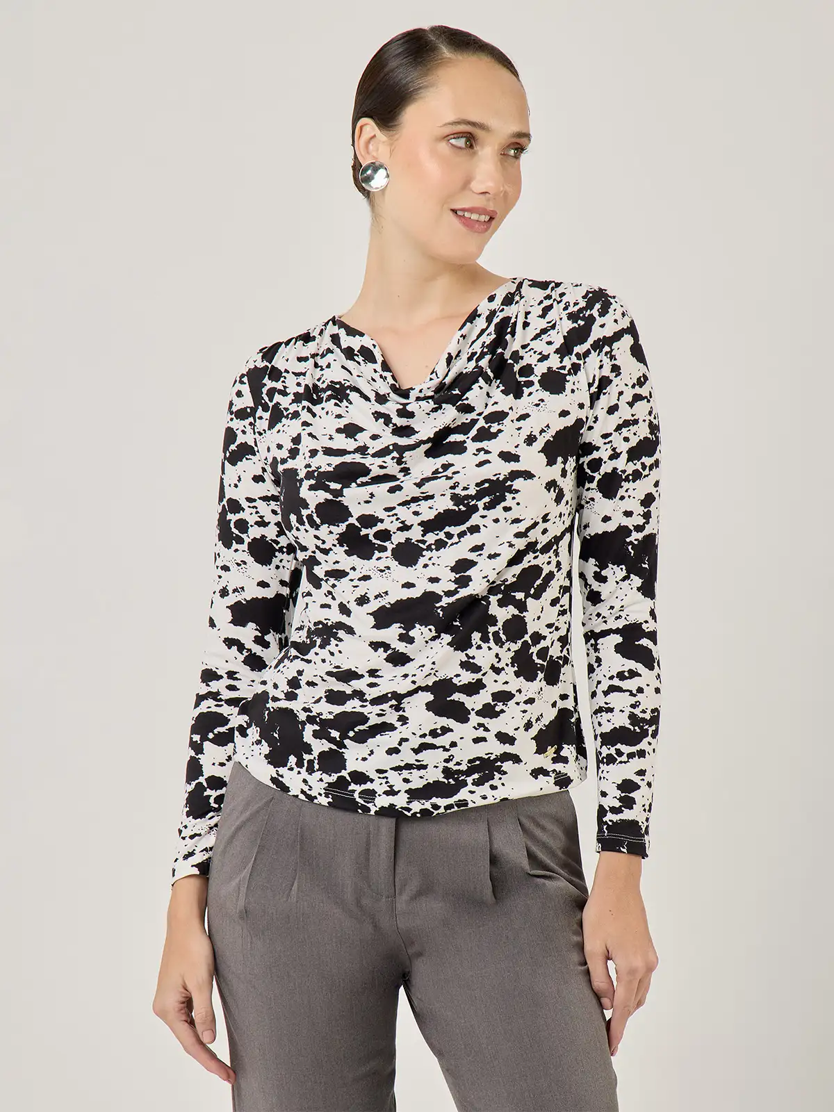 POLO MANGA LARGA MUJER JOHN HOLDEN MARBET - 1