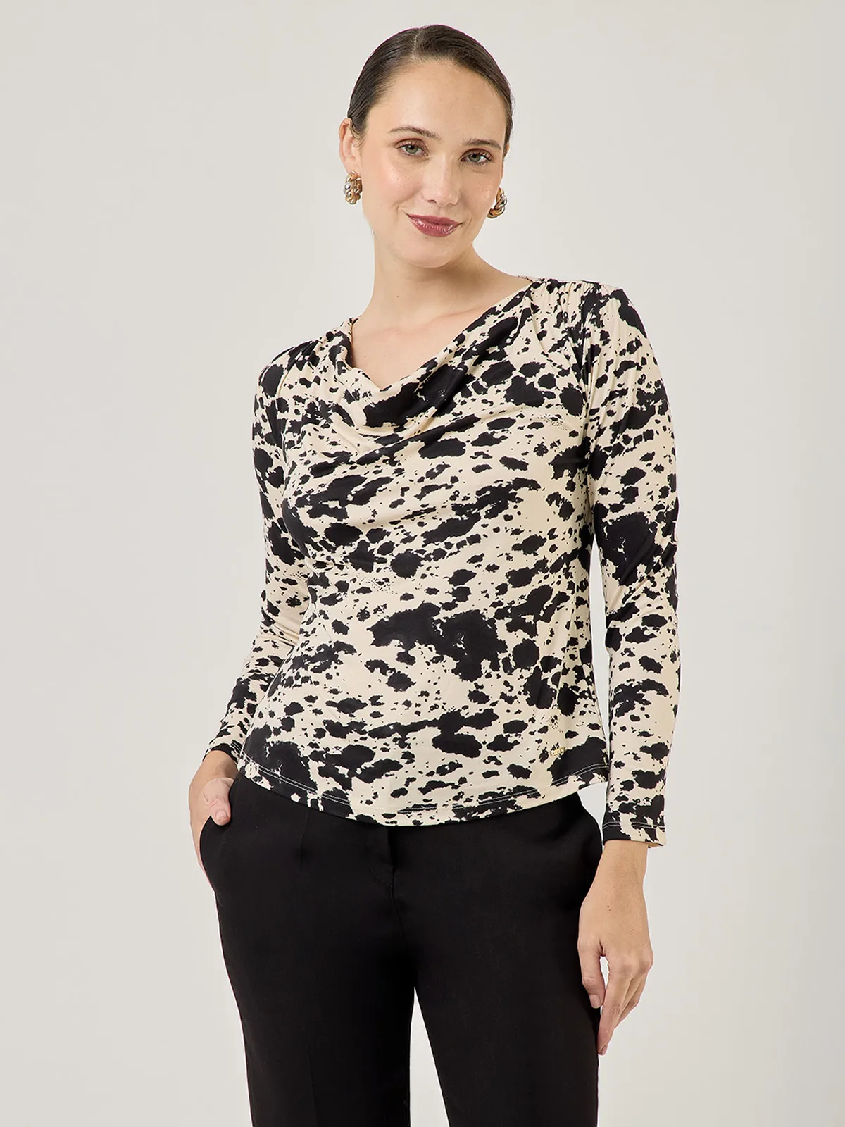 POLO MANGA LARGA MUJER JOHN HOLDEN MARBET - 1