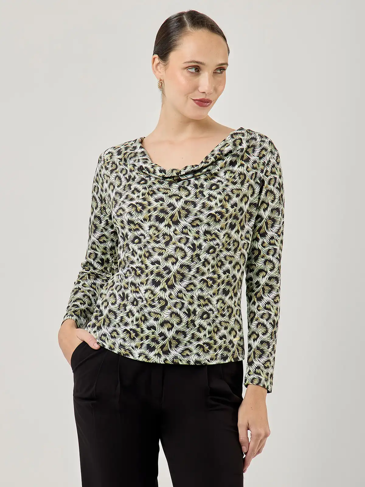 POLO MANGA LARGA MUJER JOHN HOLDEN MARLET - 1