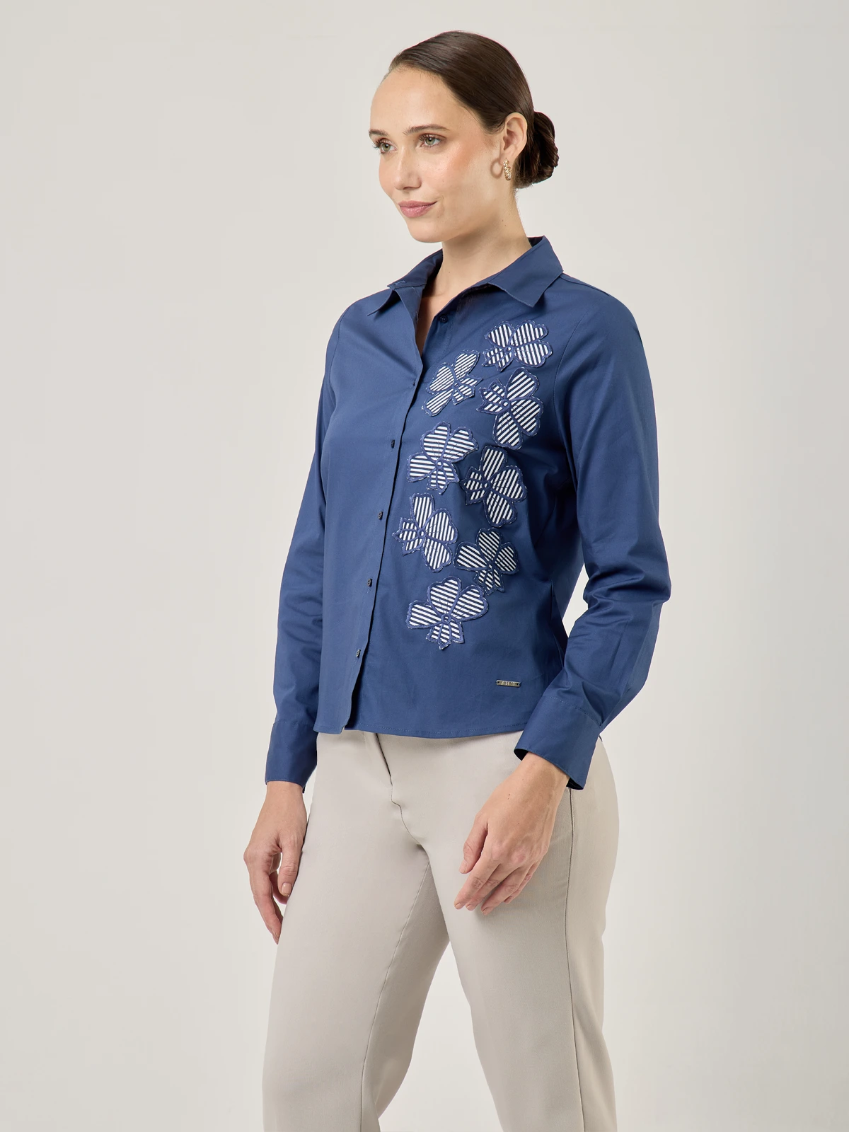 BLUSA MANGA LARGA MUJER JOHN HOLDEN WOMAN JULI - 3