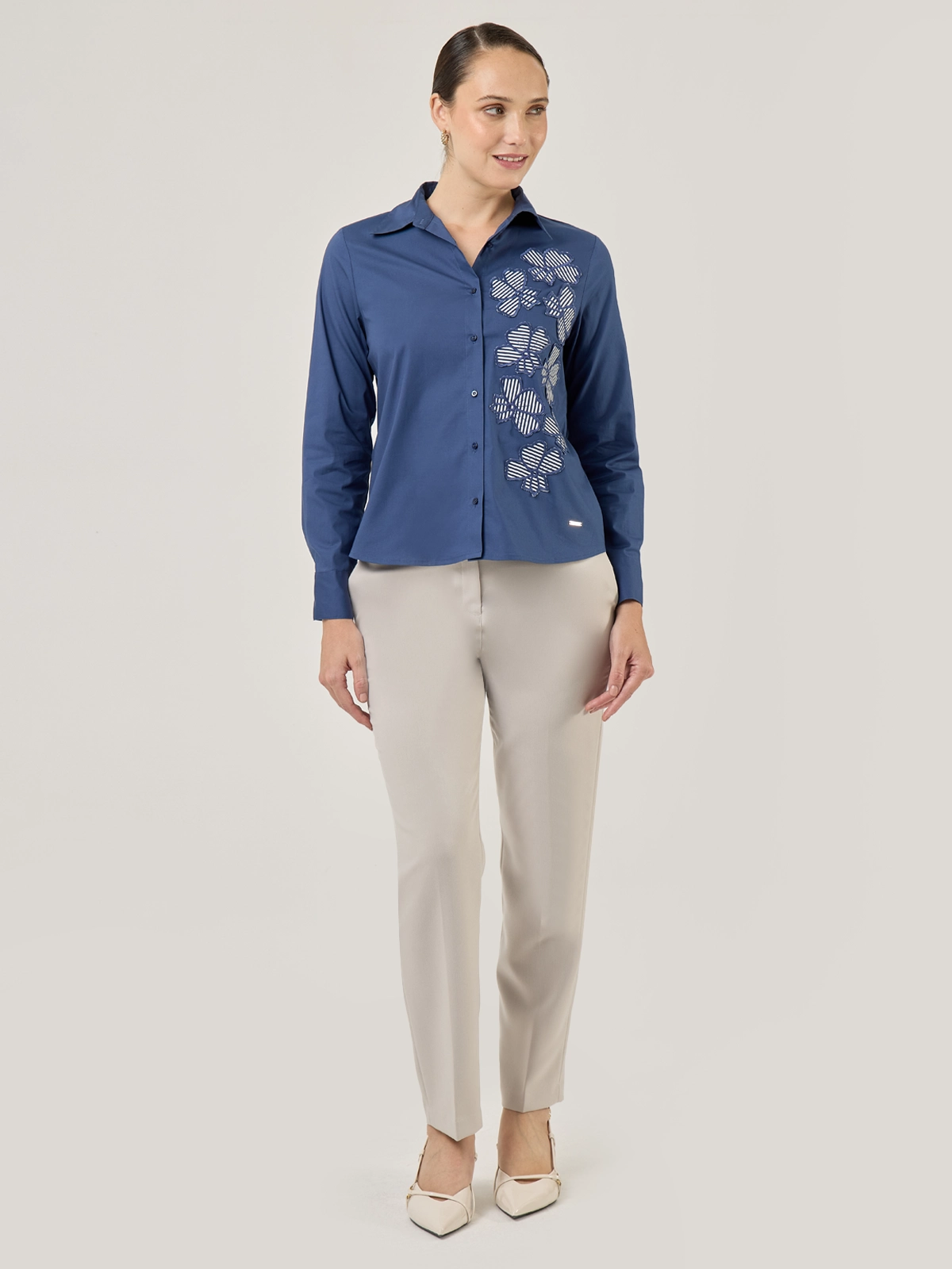 BLUSA MANGA LARGA MUJER JOHN HOLDEN WOMAN JULI - 5