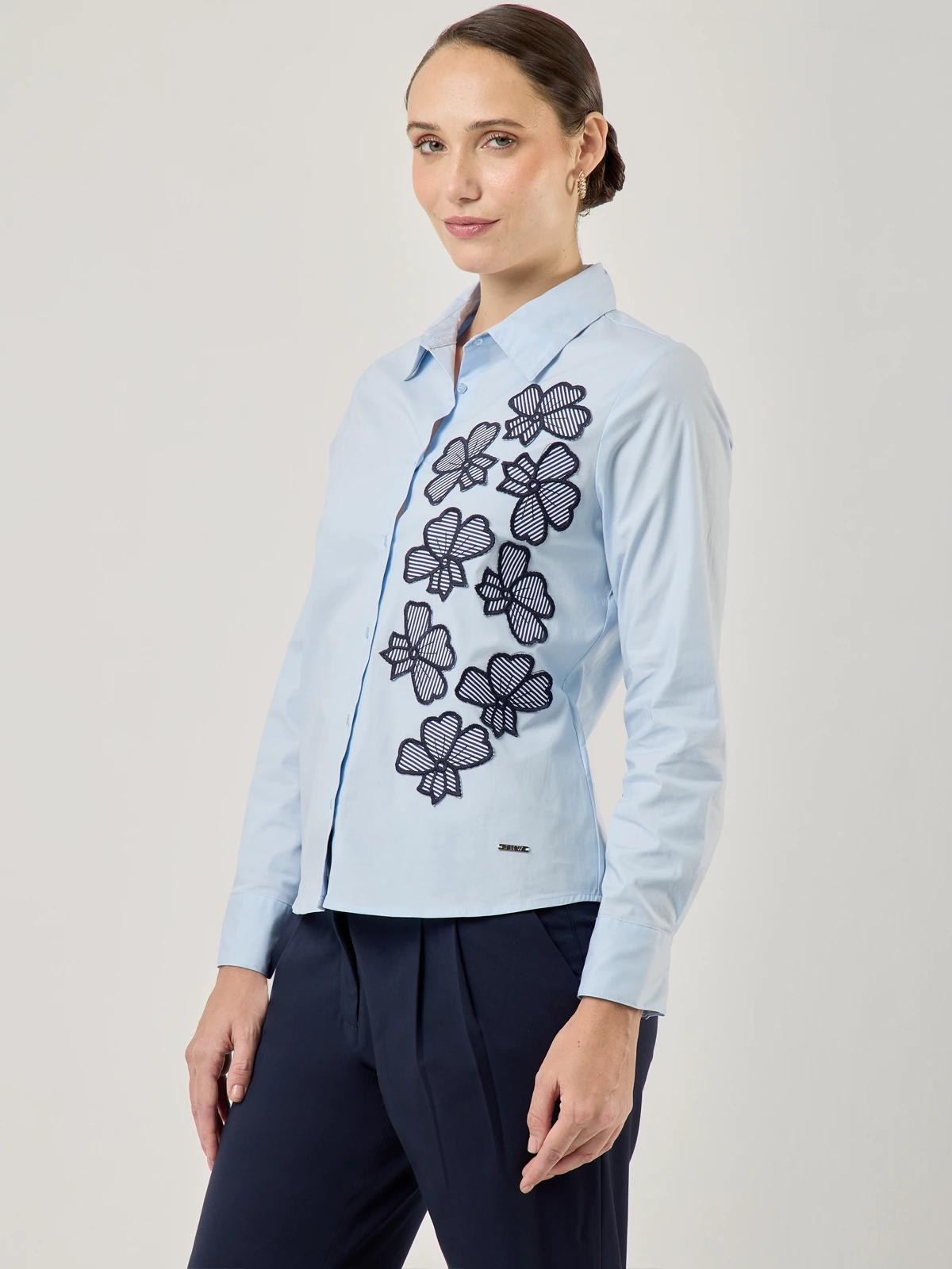 BLUSA MANGA LARGA MUJER JOHN HOLDEN WOMAN JULI - 3