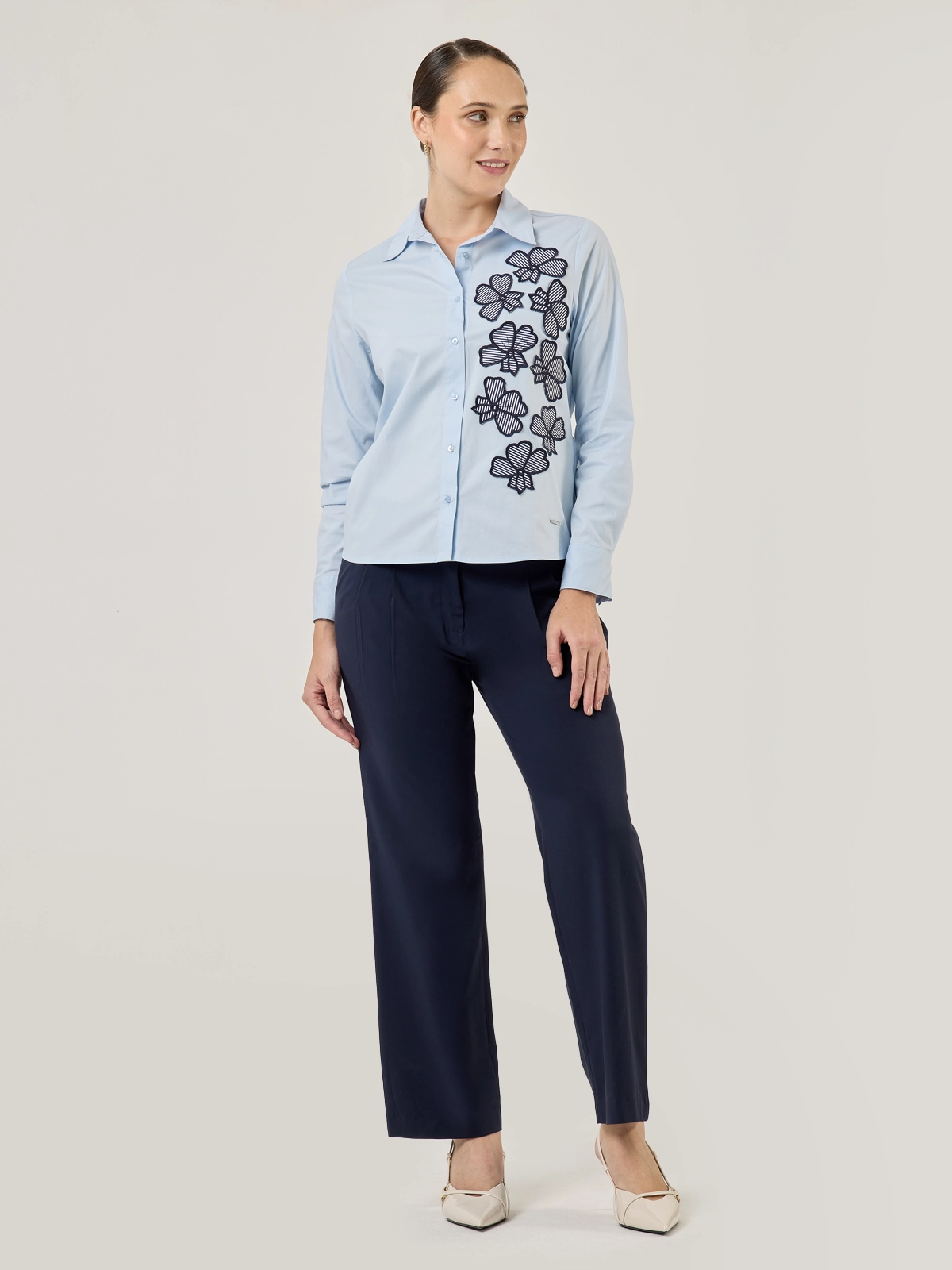 BLUSA MANGA LARGA MUJER JOHN HOLDEN WOMAN JULI - 5