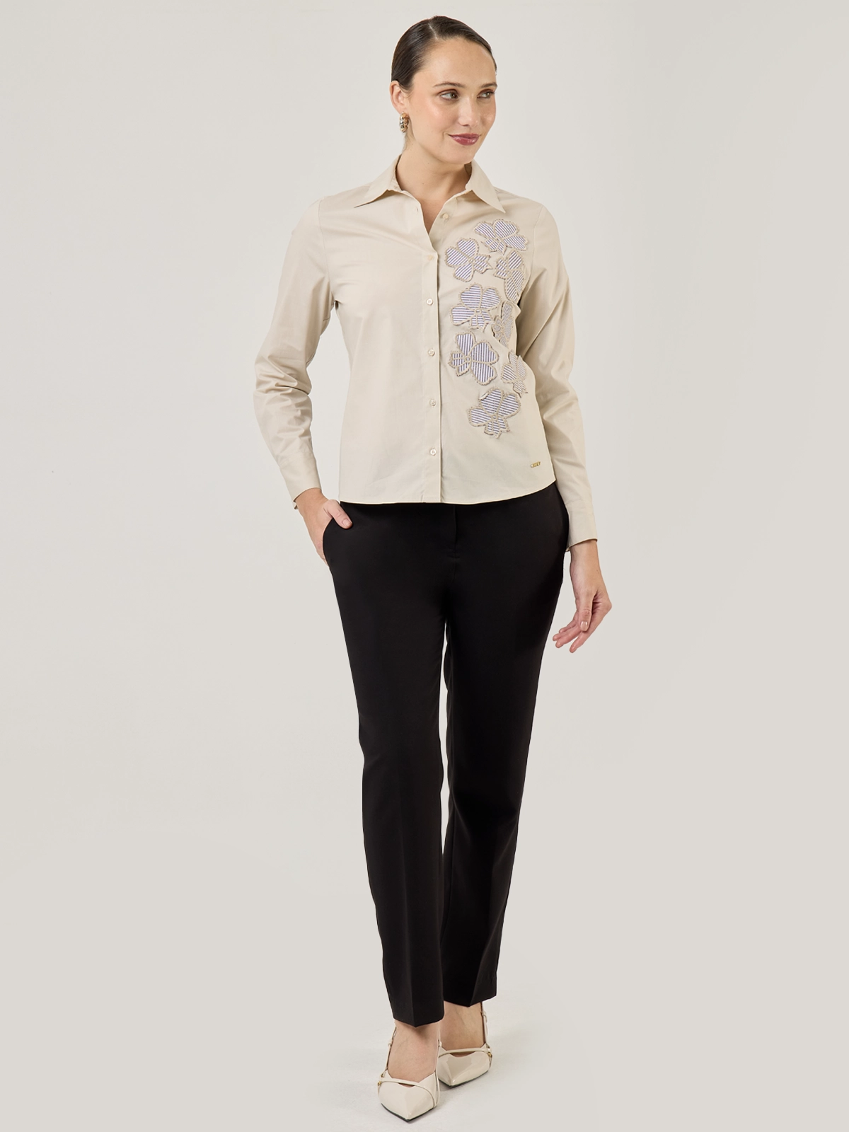 BLUSA MANGA LARGA MUJER JOHN HOLDEN WOMAN JULI - 5