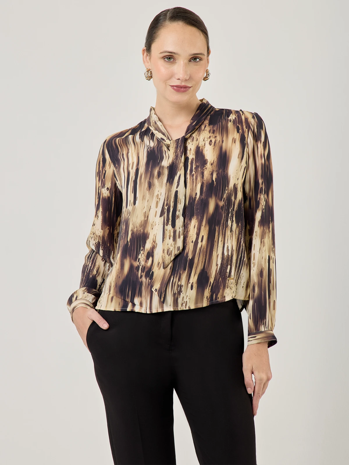 BLUSA MANGA LARGA MUJER JOHN HOLDEN AITANA - 1