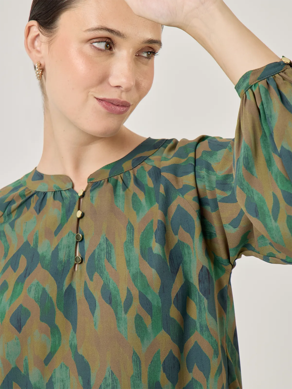 BLUSA MANGA LARGA MUJER JOHN HOLDEN KIMBERLY - 4