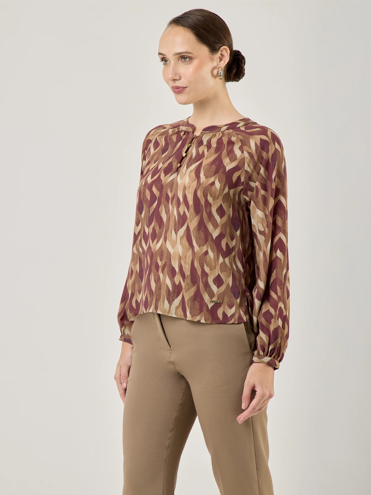 BLUSA MANGA LARGA MUJER JOHN HOLDEN KIMBERLY - 3