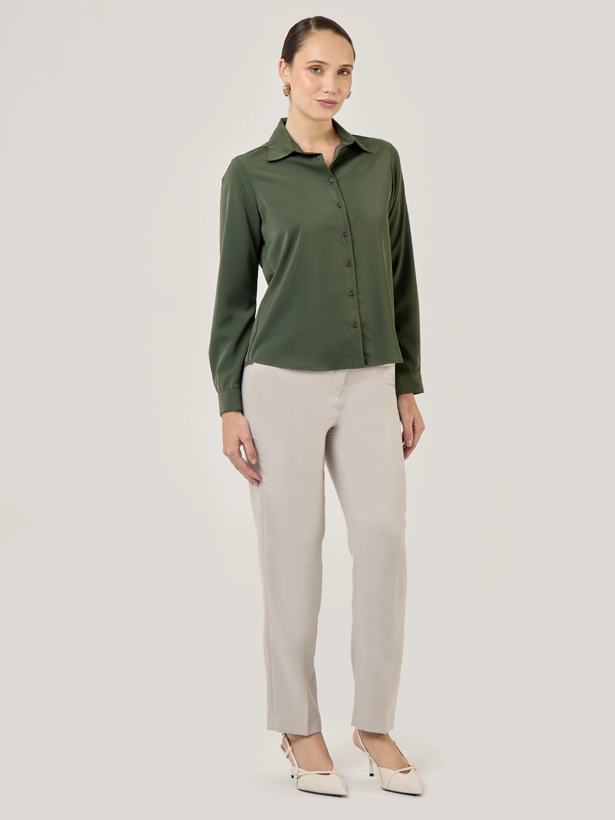 BLUSA MANGA LARGA MUJER JOHN HOLDEN WOMAN HELEN - 5