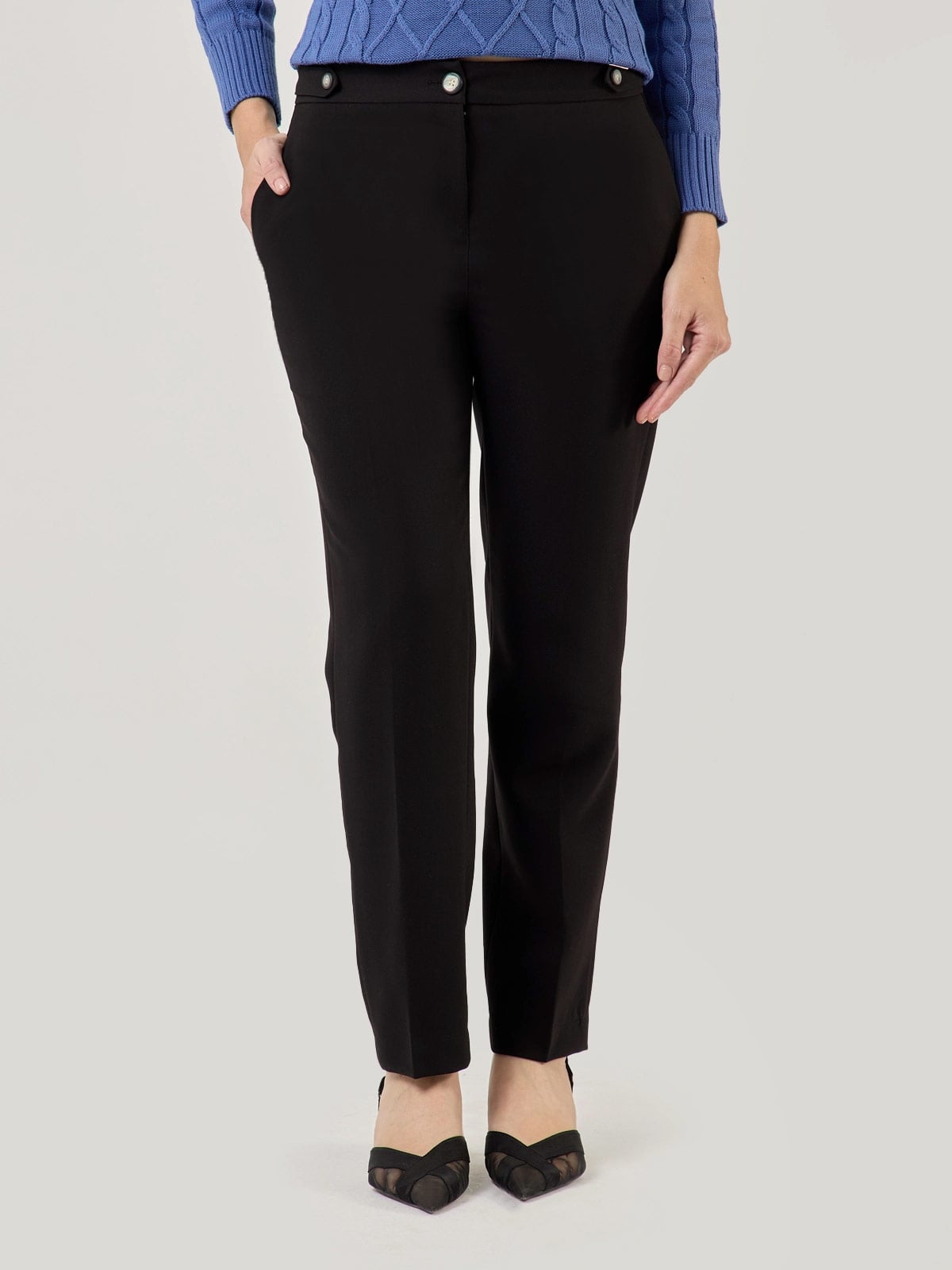 PANTALÓN REGULAR FIT MUJER JOHN HOLDEN WOMAN BORAN - 1