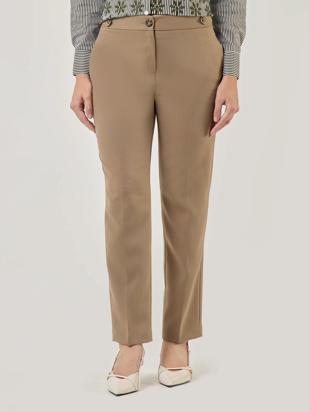 PANTALÓN REGULAR FIT MUJER JOHN HOLDEN WOMAN BORAN - 1