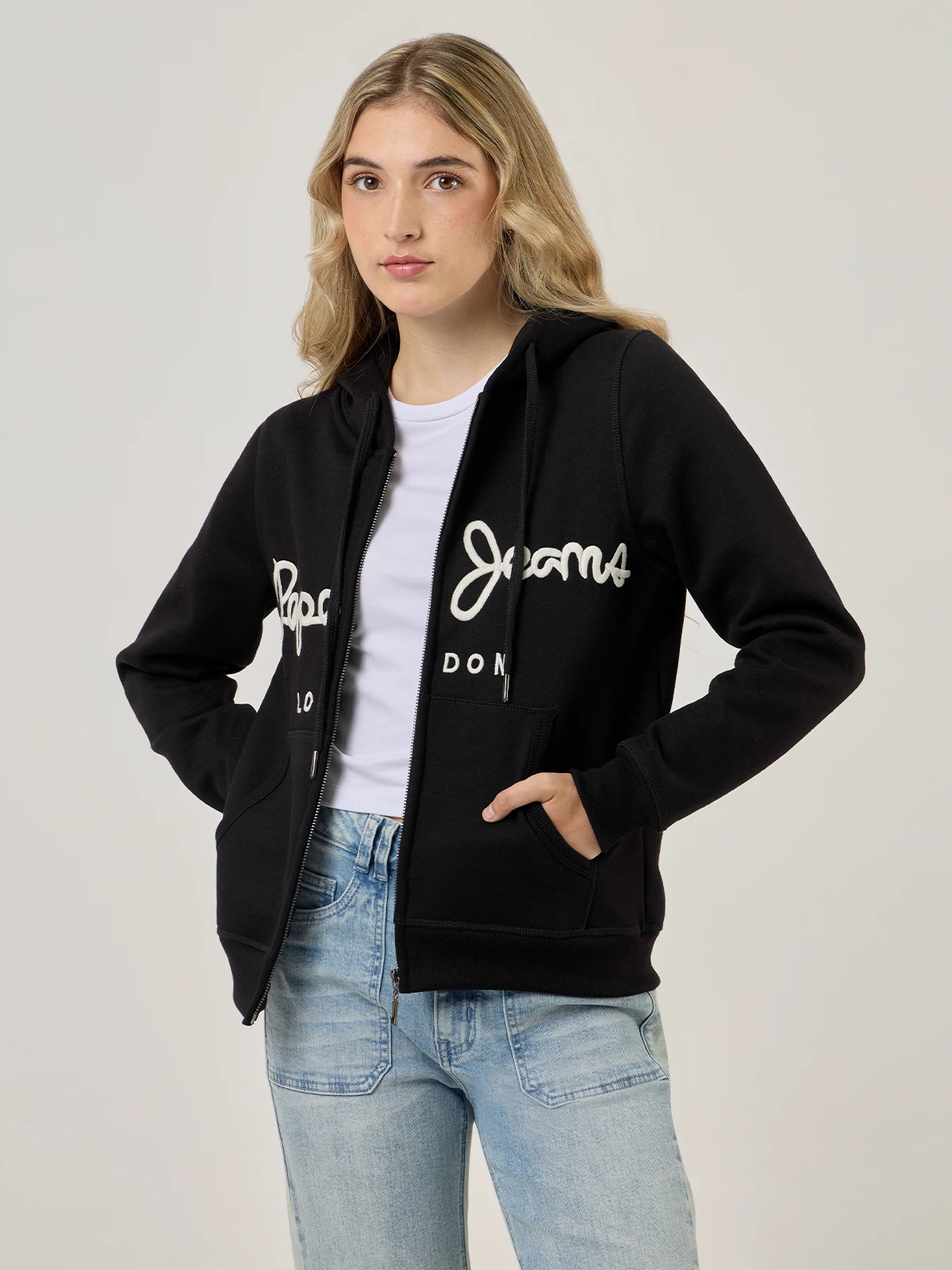POLERA MANGA LARGA ALGODÓN MUJER PEPE JEANS SCOTTA - 1
